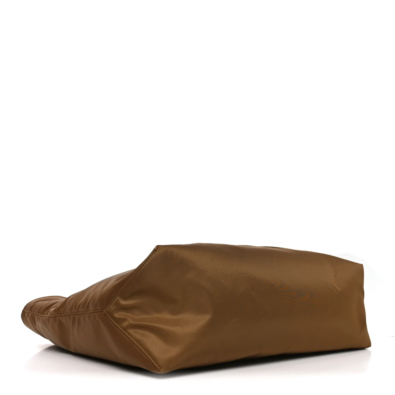 Re-Nylon Saffiano Large Tote Cork Beige - Image 4