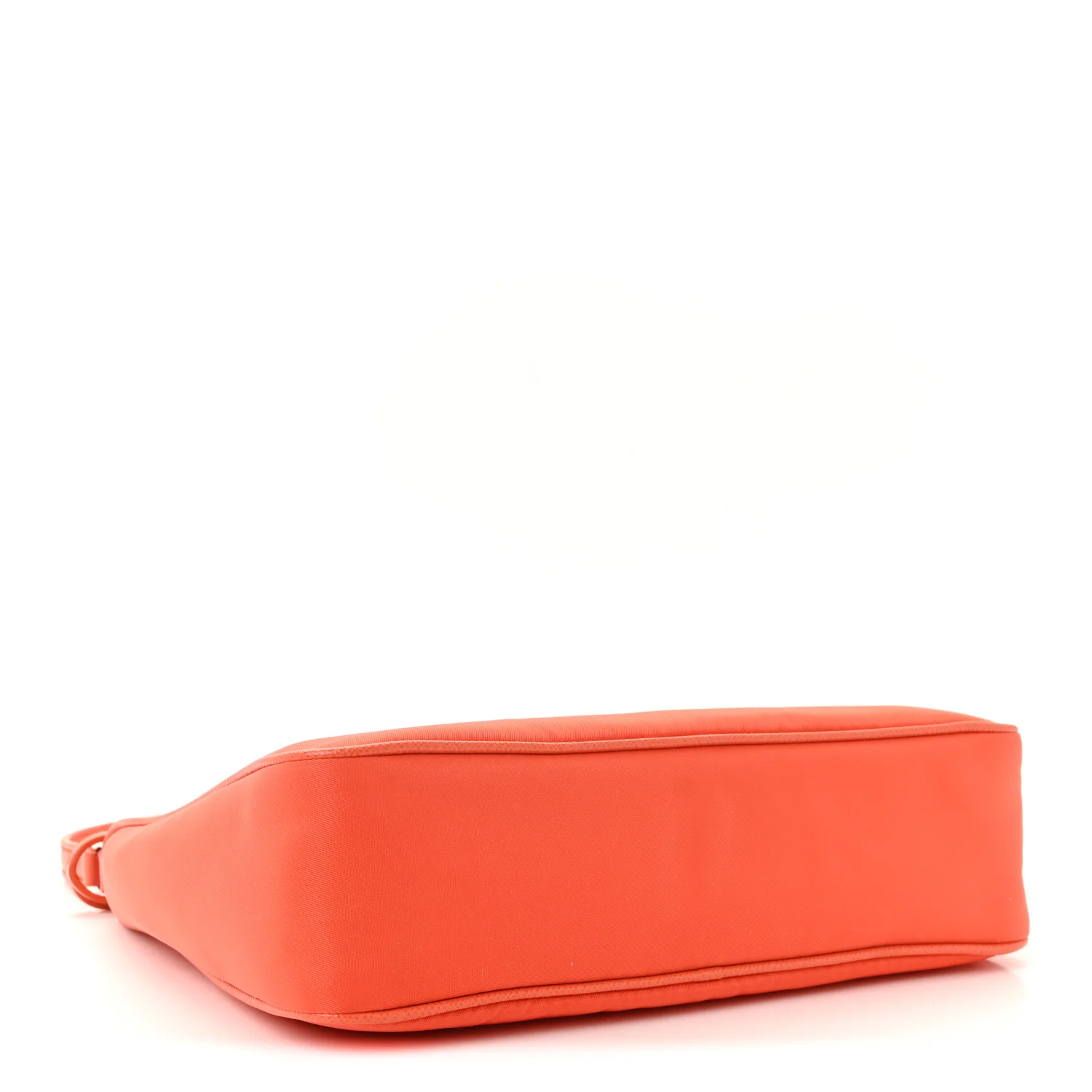 Re-Nylon Saffiano Mini Re-Edition 2005 Bag Arancio - Image 4