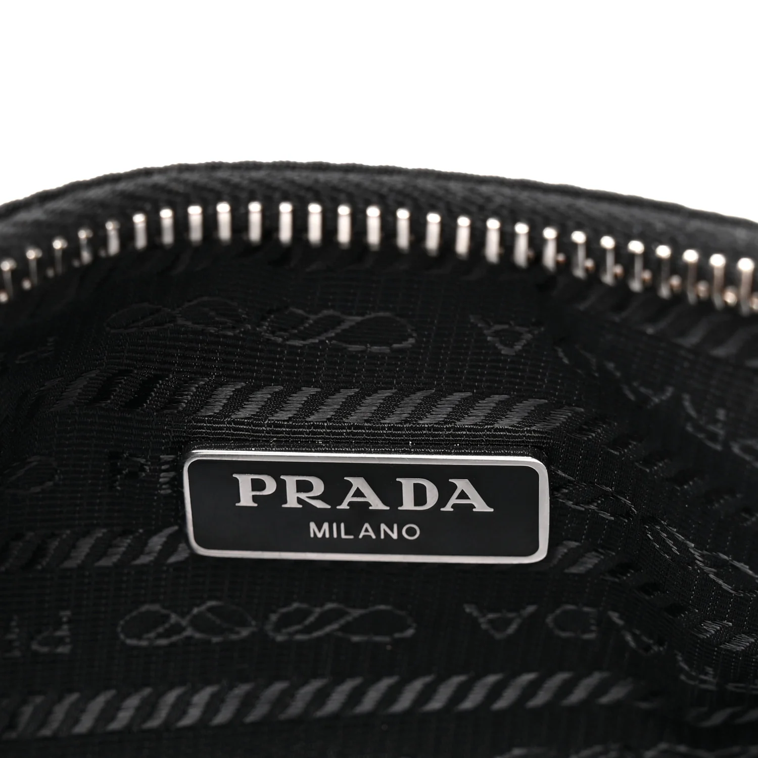 Re-Nylon Saffiano Re-Edition 2005 Shoulder Bag Black - Image 6
