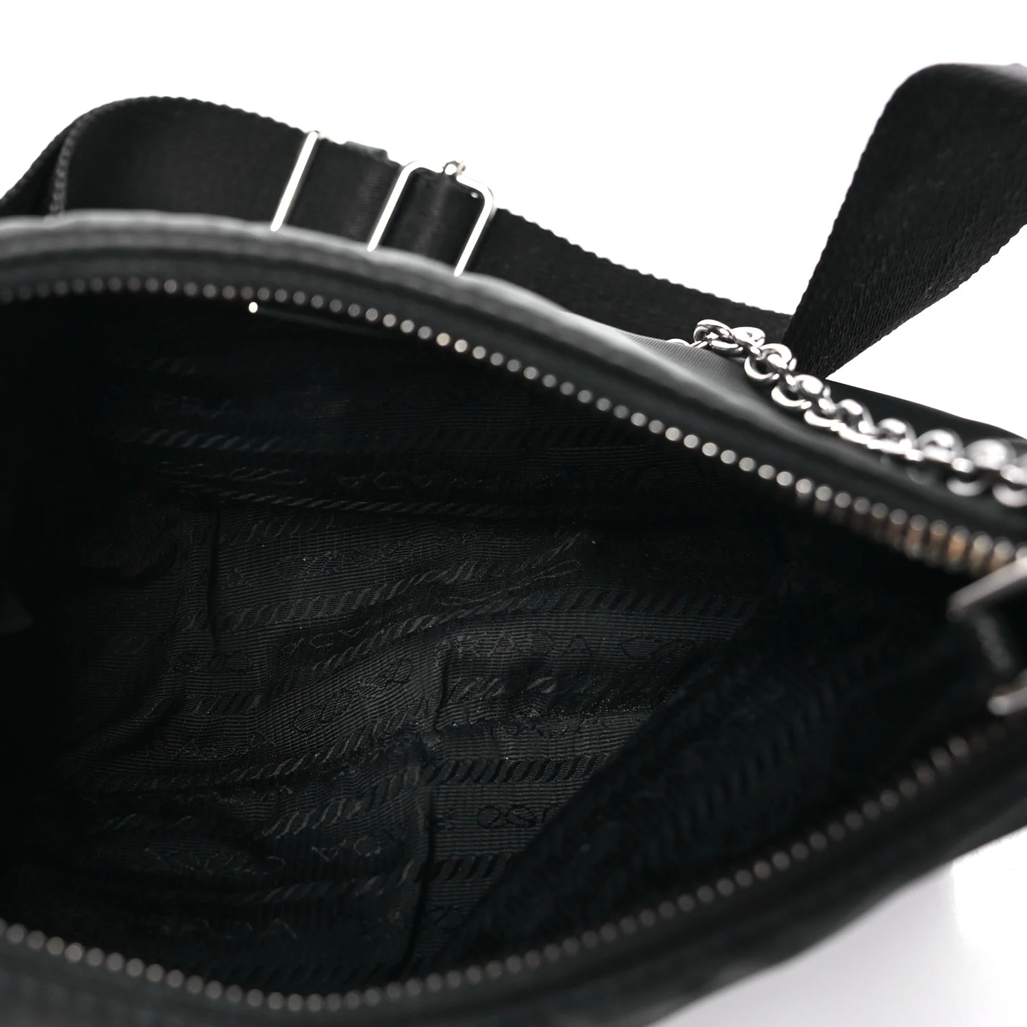Re-Nylon Saffiano Re-Edition 2005 Shoulder Bag Black - Image 5