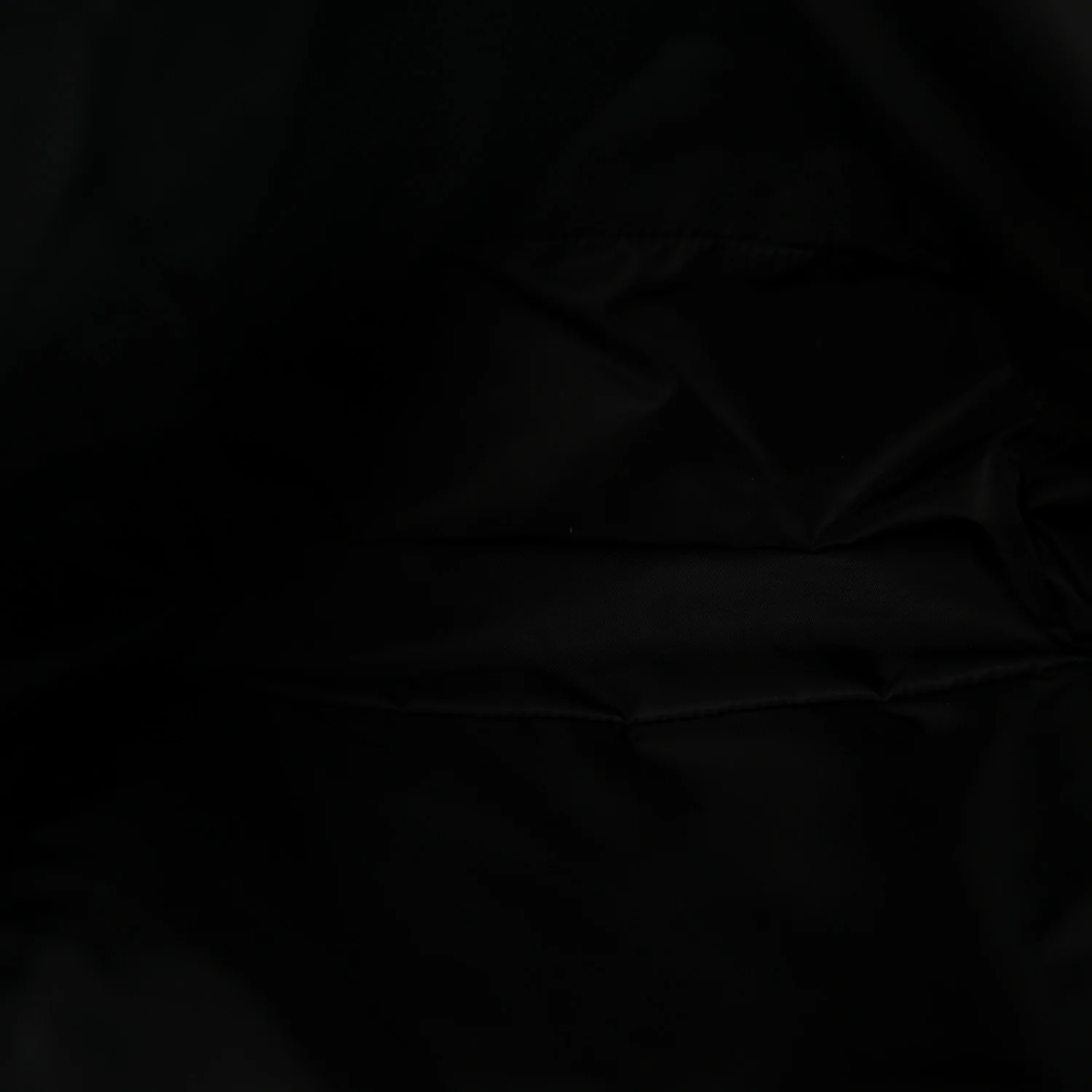 Re-Nylon Saffiano Zip Backpack Black - Image 4