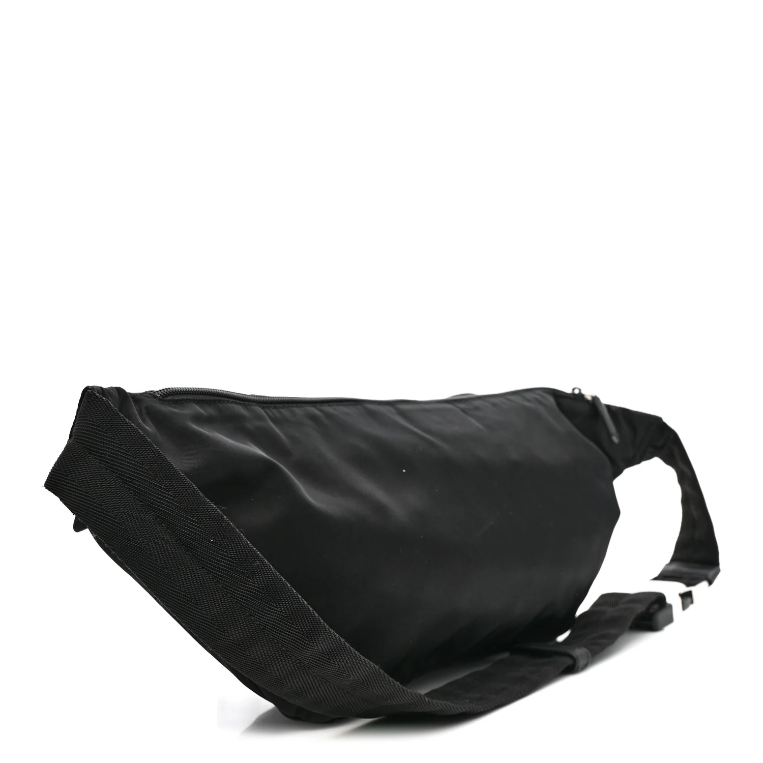 Re-Nylon Tessuto Marsupio Belt Bag Black - Image 3