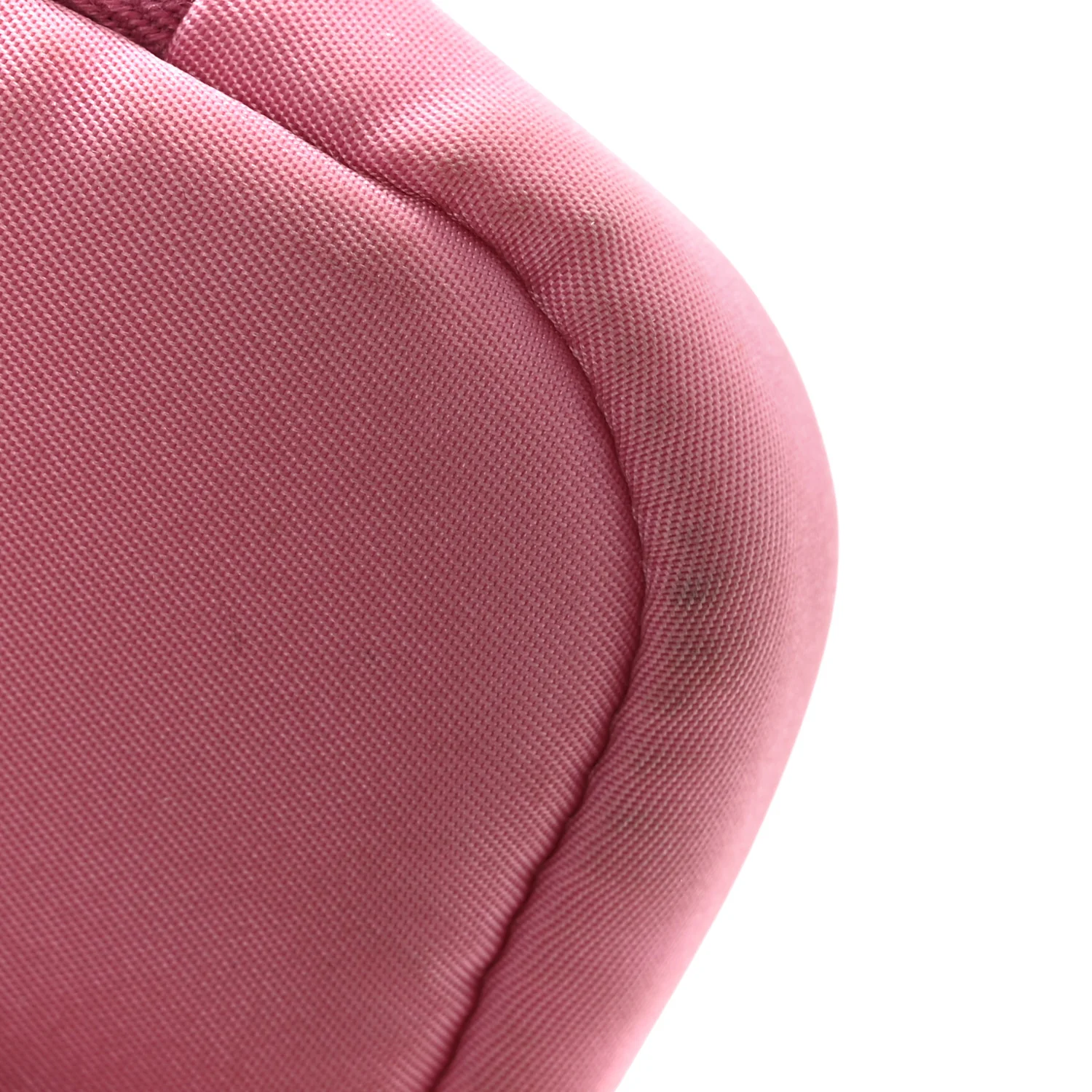 Re-Nylon Triangle Micro Crossbody Pouch Pink - Image 12