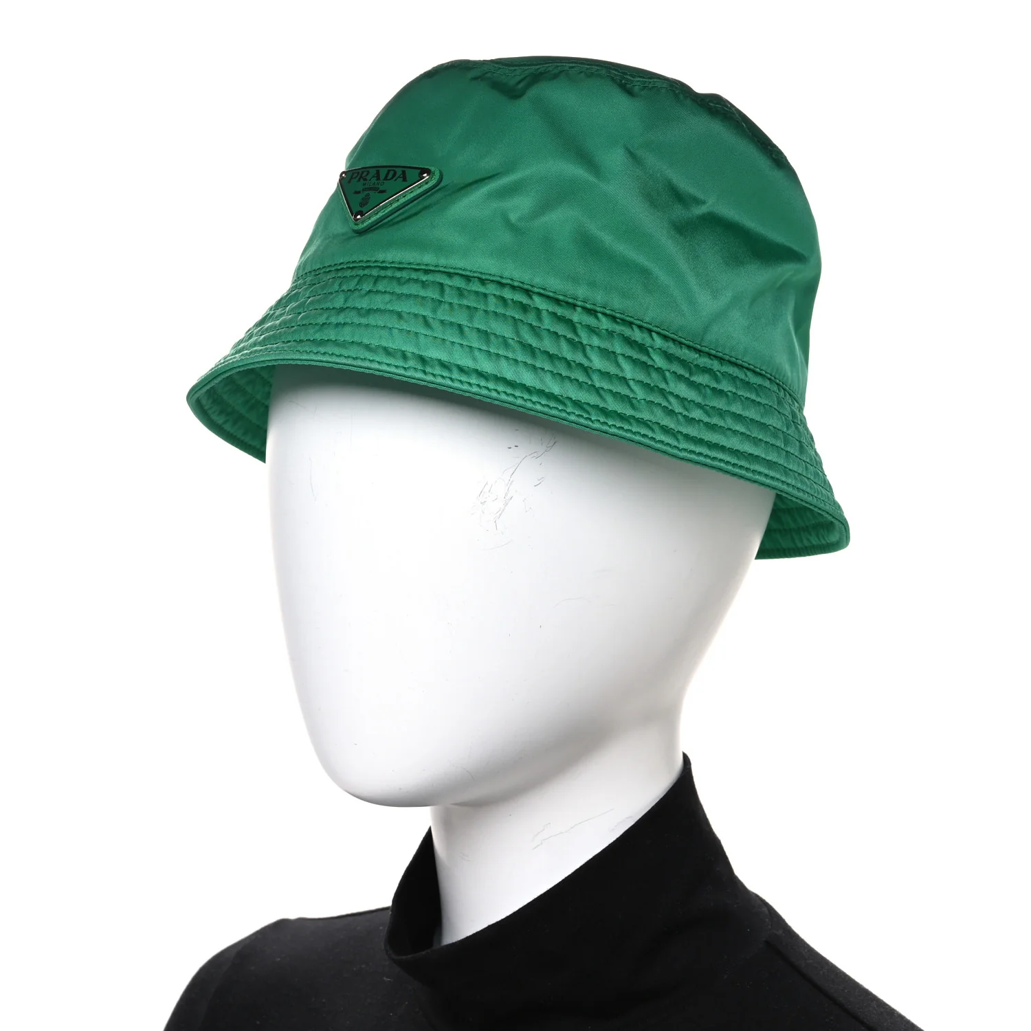 Re-Nylon Triangle Womens Bucket Hat L Menta - Image 2