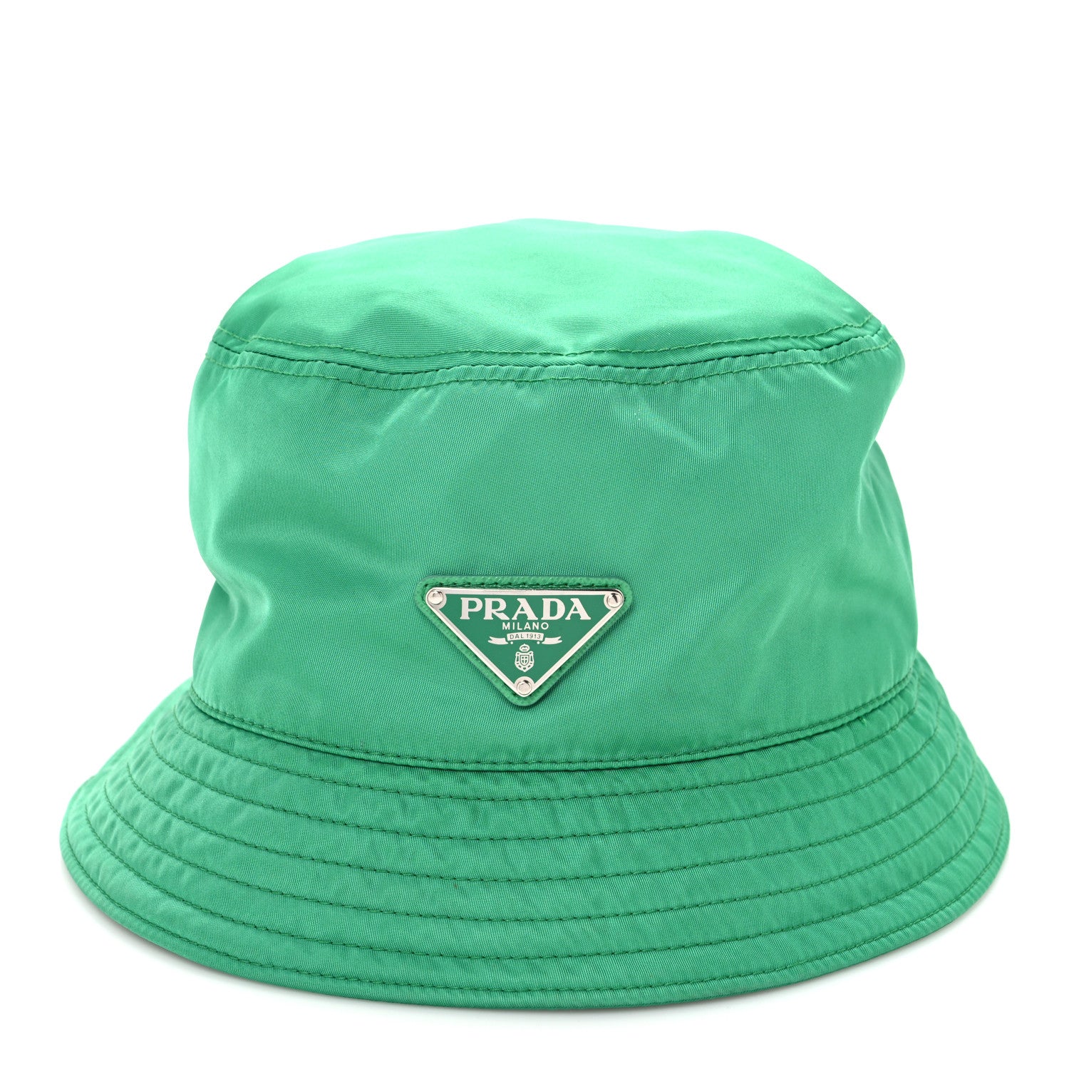 Re-Nylon Triangle Womens Bucket Hat L Menta - Image 3