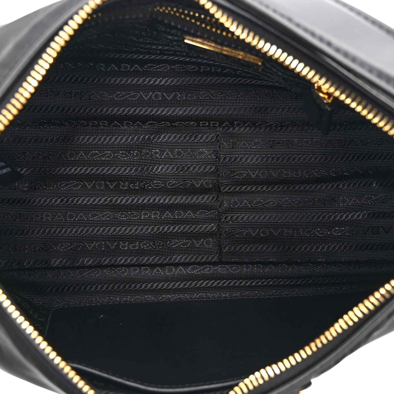 Re-Nylon Vitello Large Aimee Shoulder Bag Black - Image 5