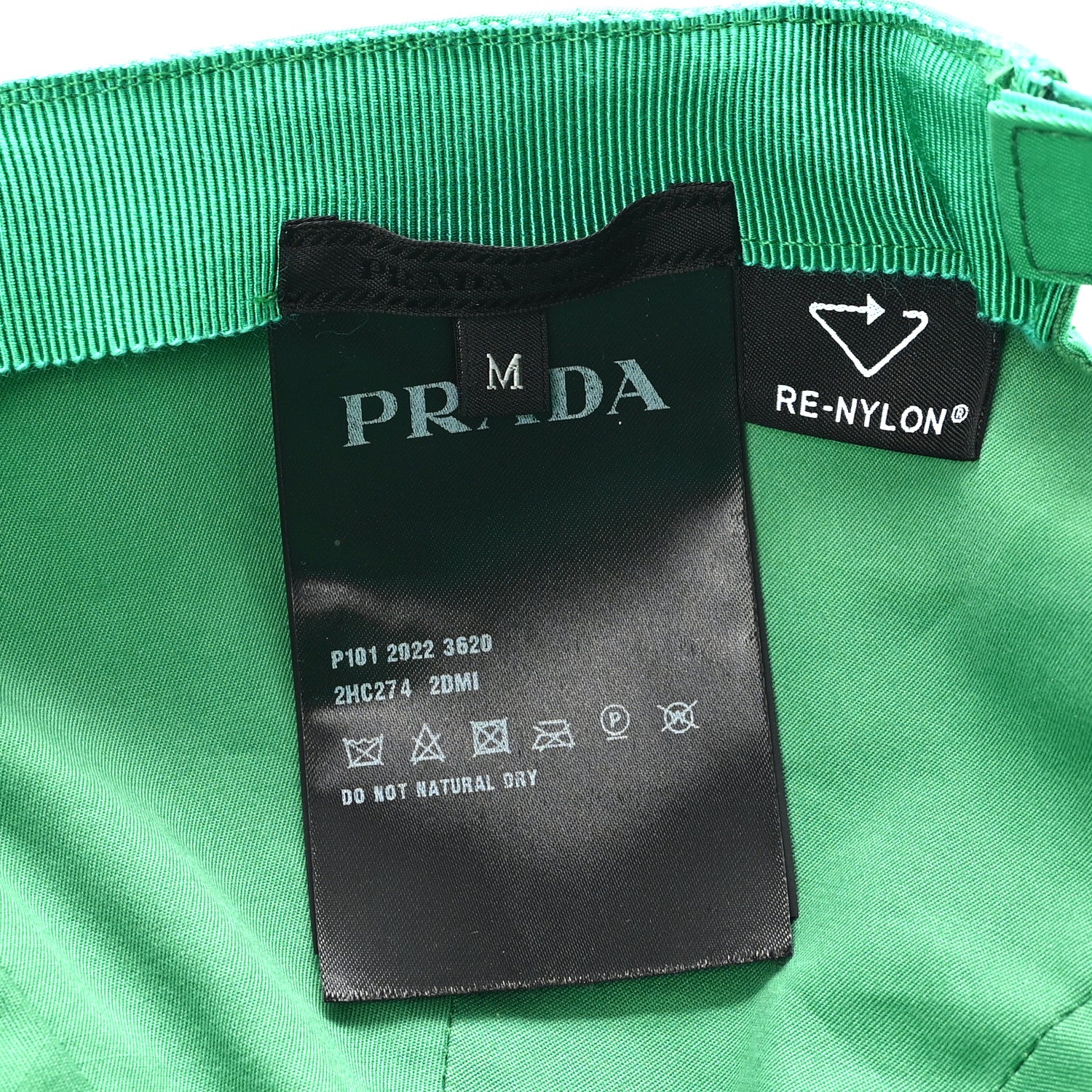 Re-Nylon Womens Baseball Cap M Menta - Image 8