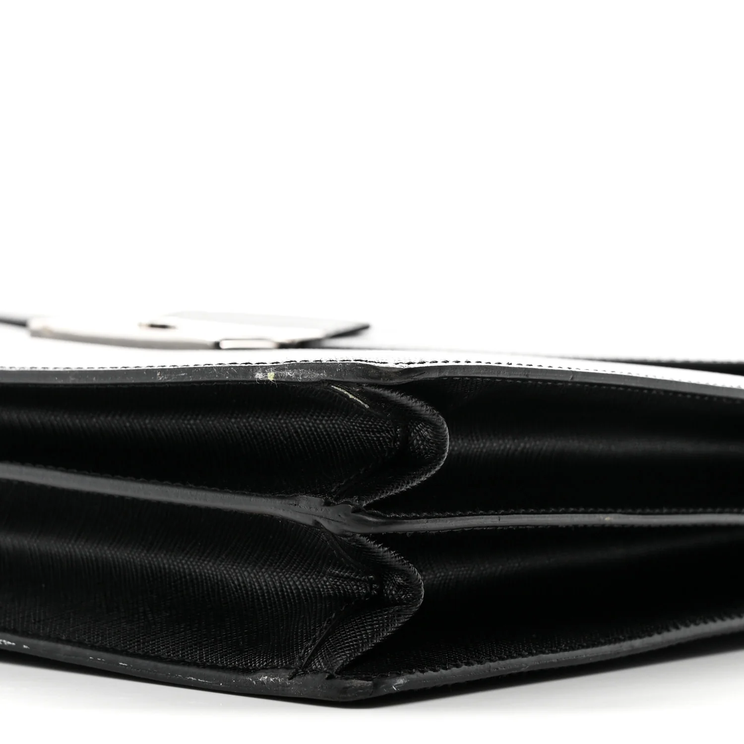 Saffiano Briefcase Black - Image 9