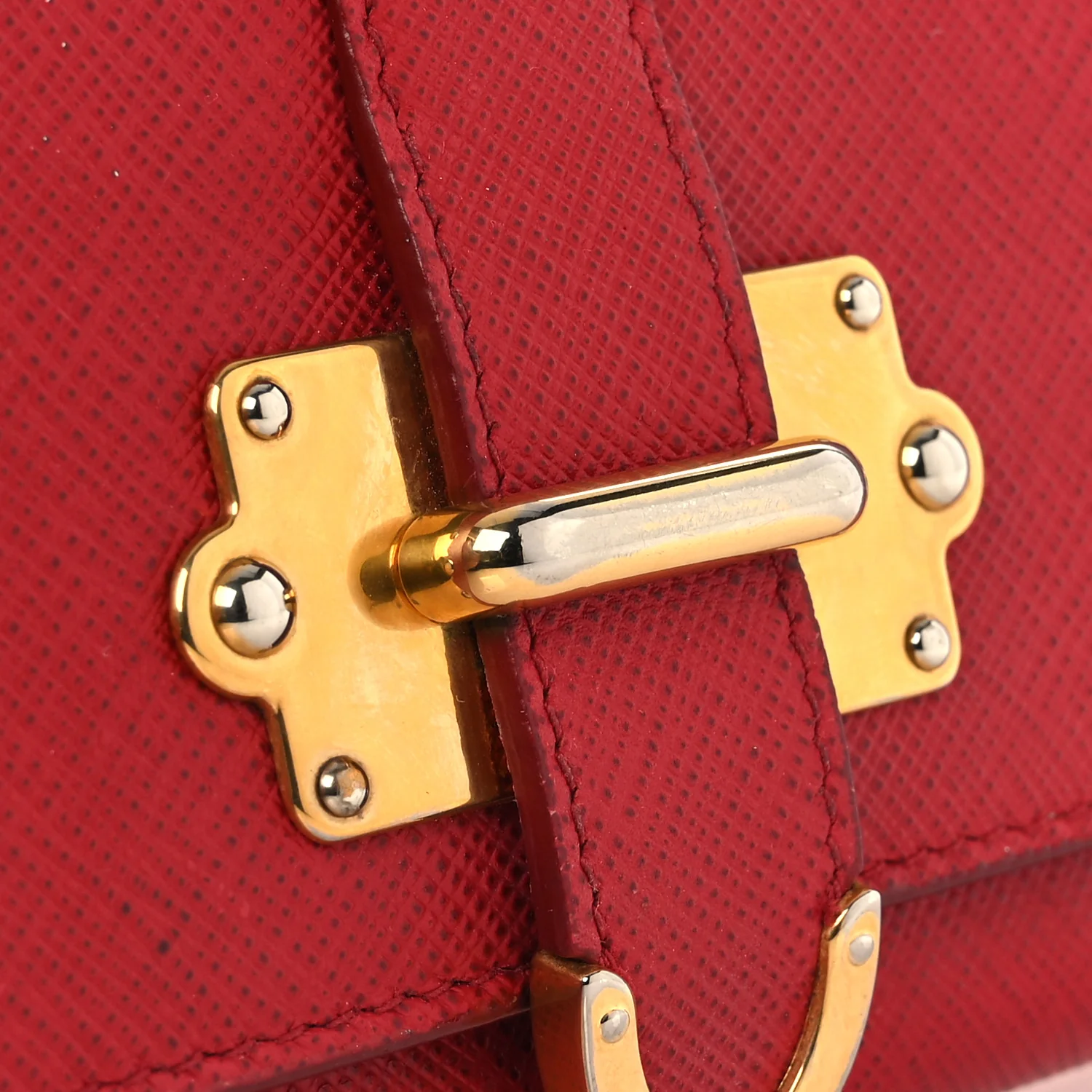 Saffiano Cahier Continental Flap Travel Wallet Fuoco - Image 11