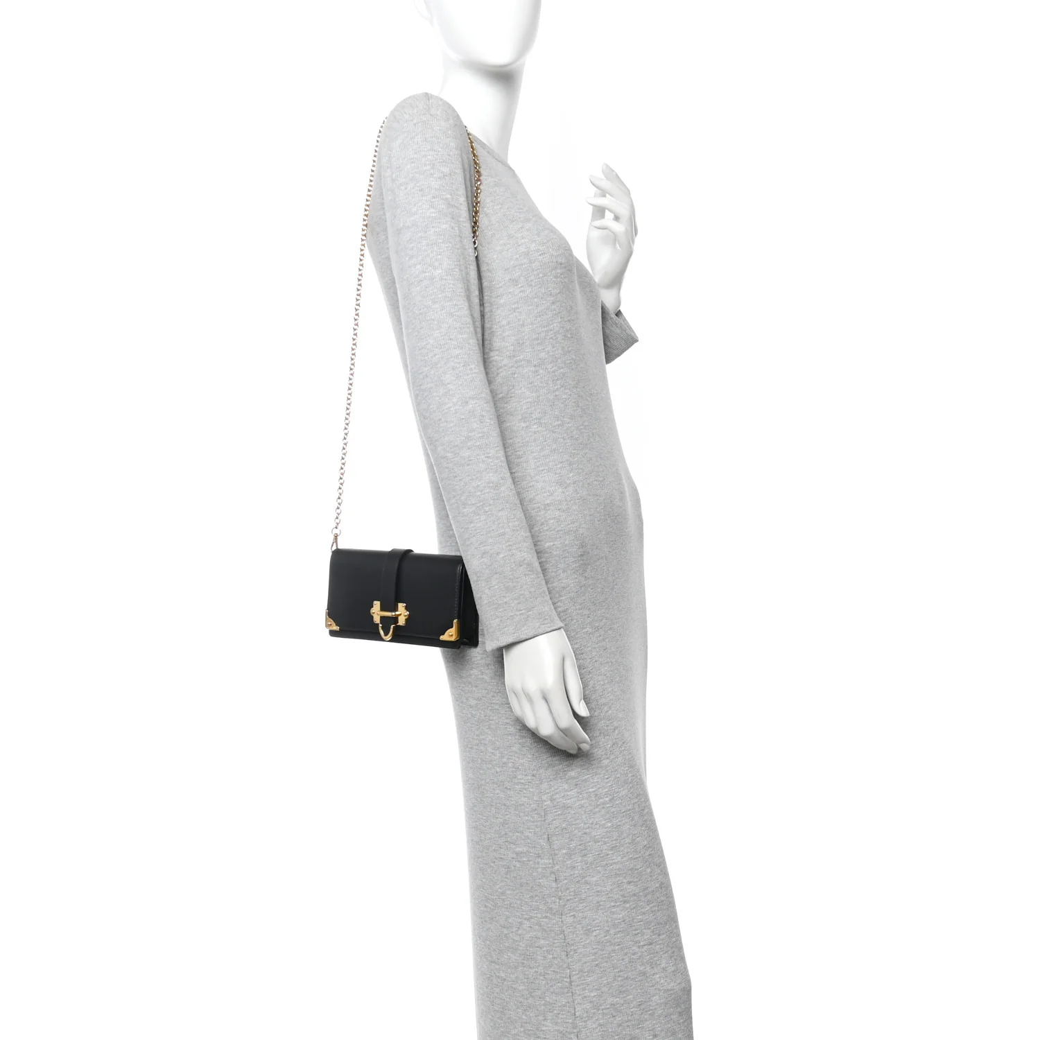 Saffiano Cahier Mini Bag Black - Image 2