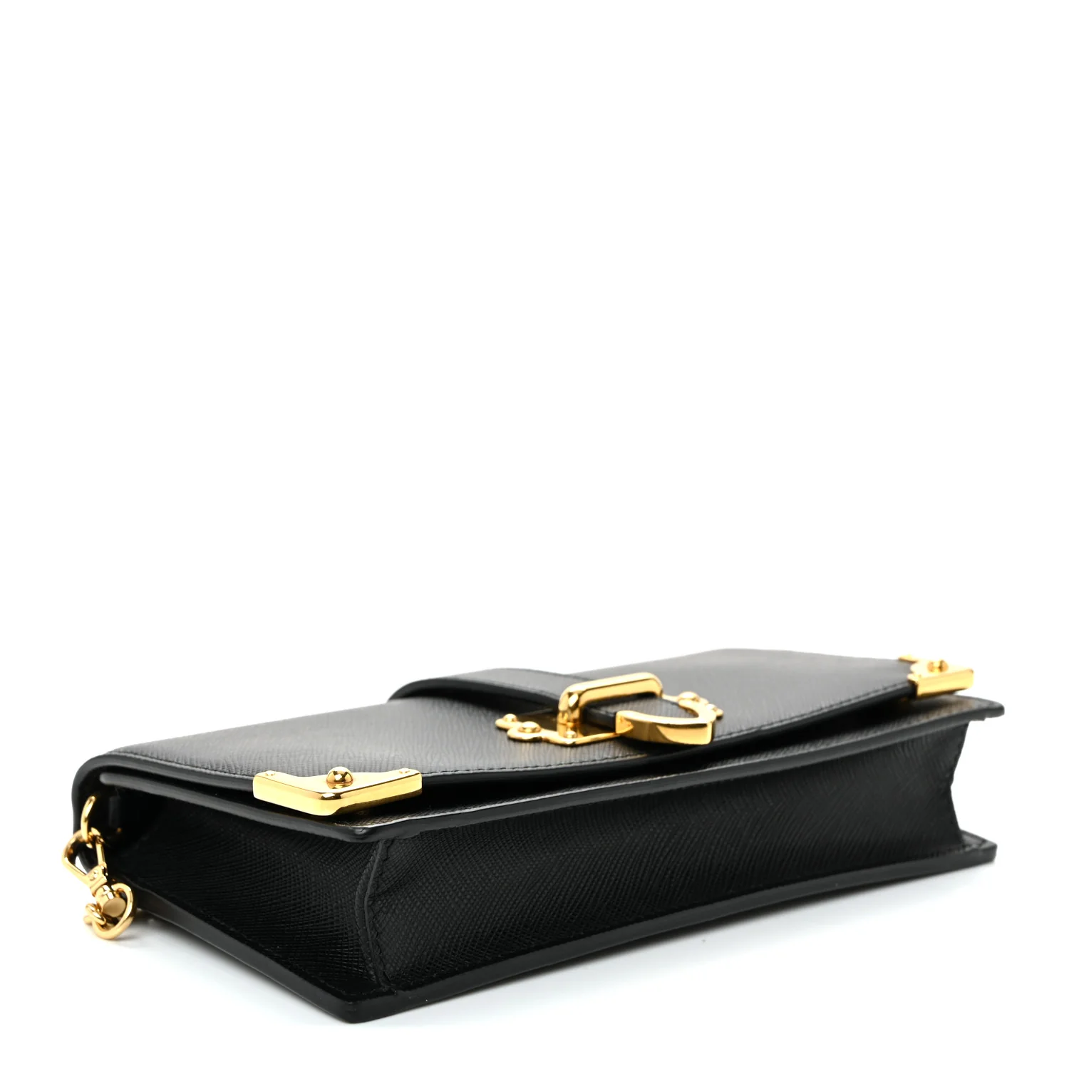 Saffiano Cahier Mini Bag Black - Image 4