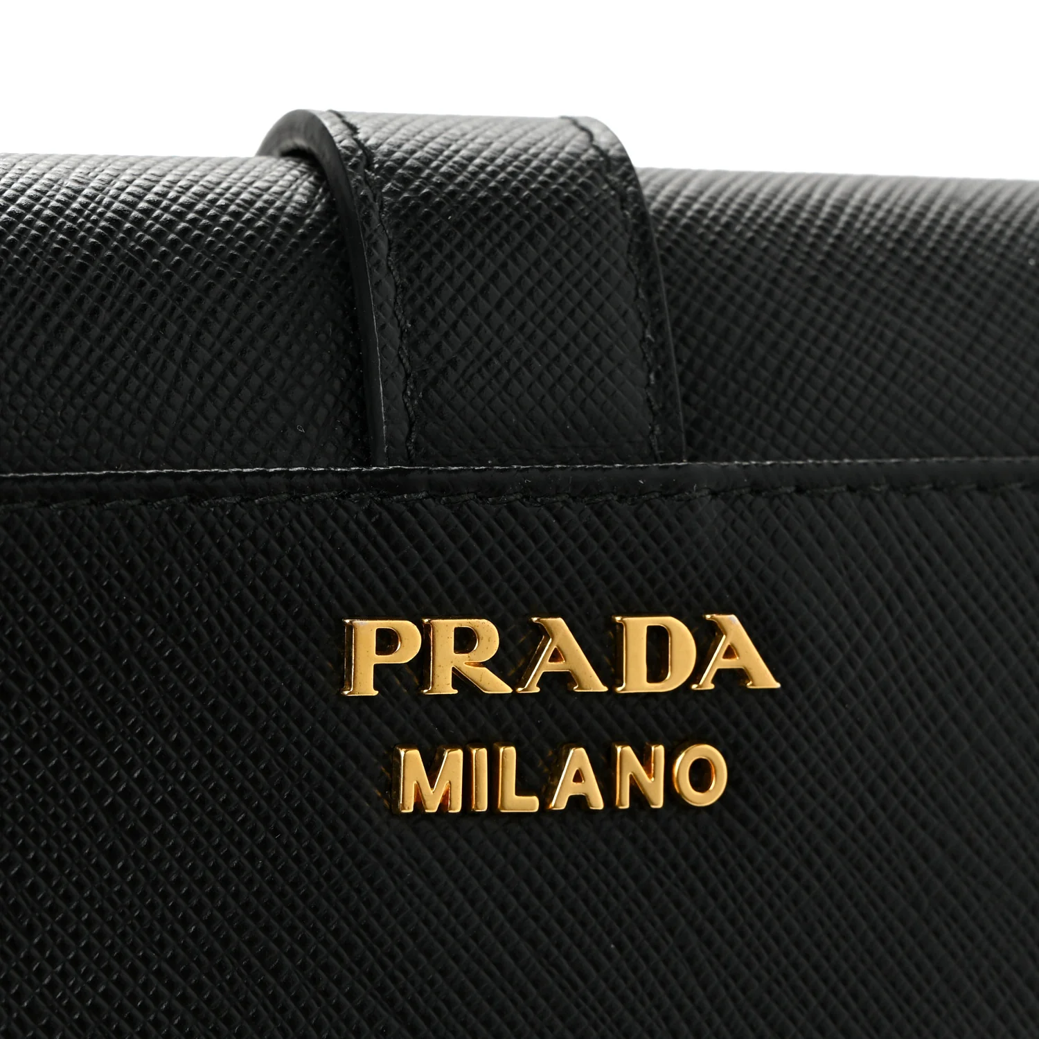 Saffiano Cahier Mini Bag Black - Image 6
