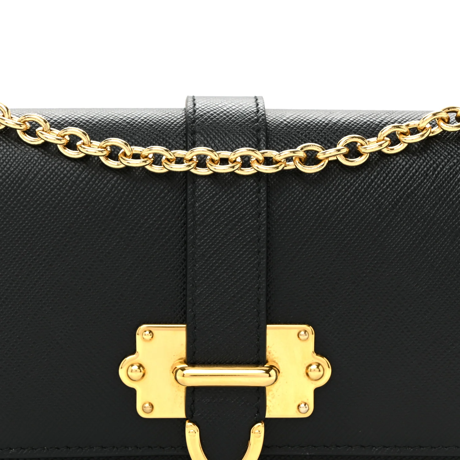 Saffiano Cahier Mini Bag Black - Image 7