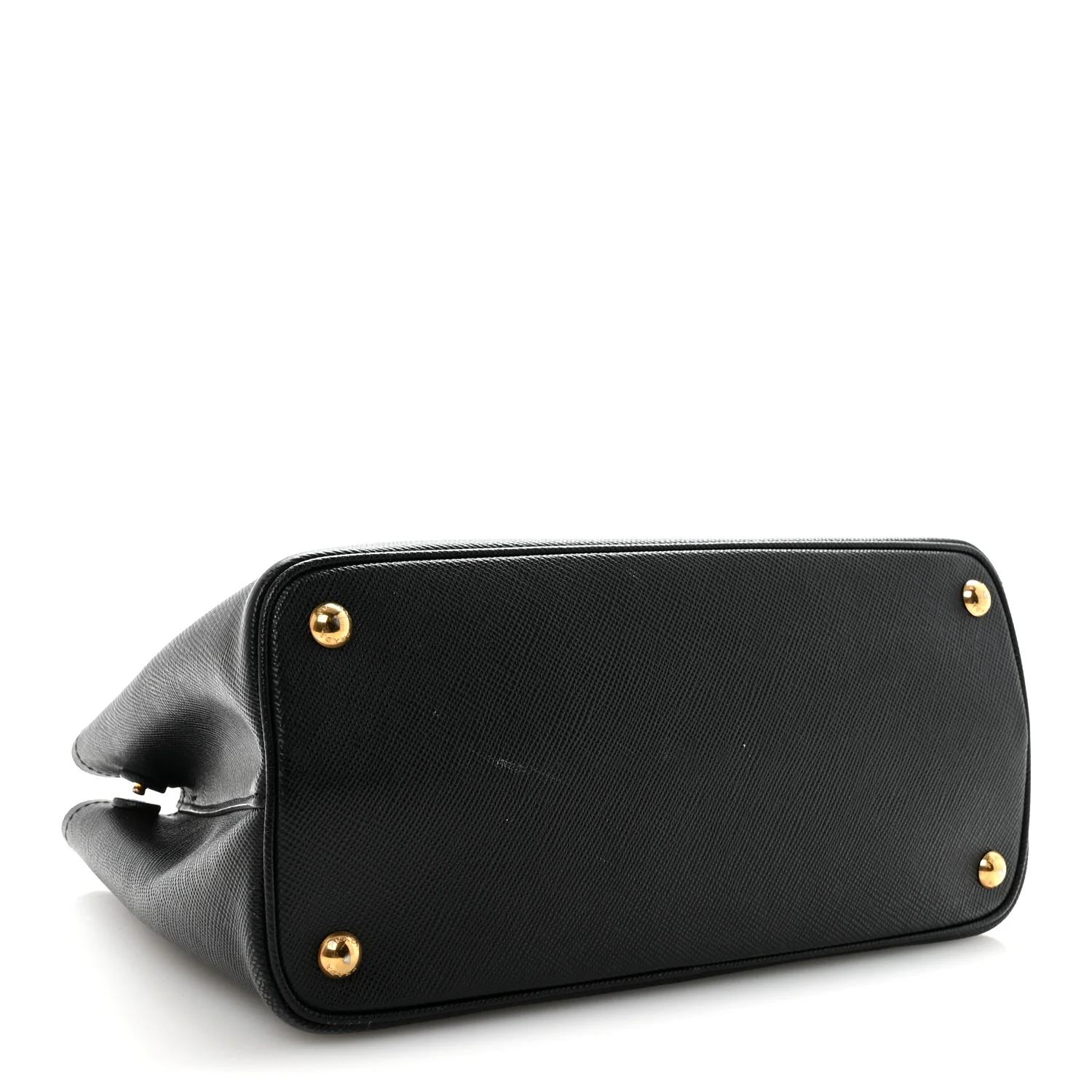 Saffiano Cuir Small Double Bag Black - Image 4