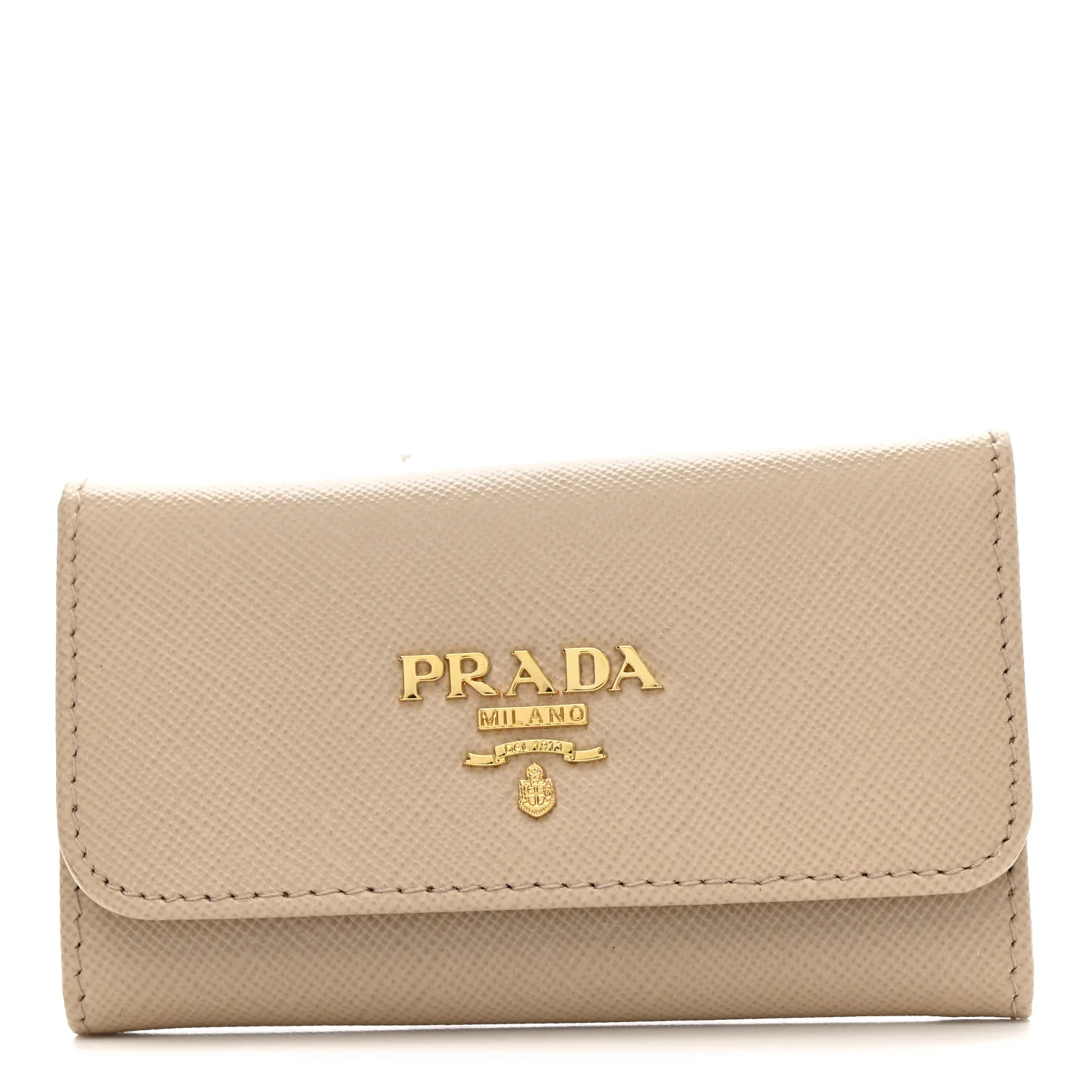 Saffiano Fiocco 6 Key Holder Cipria