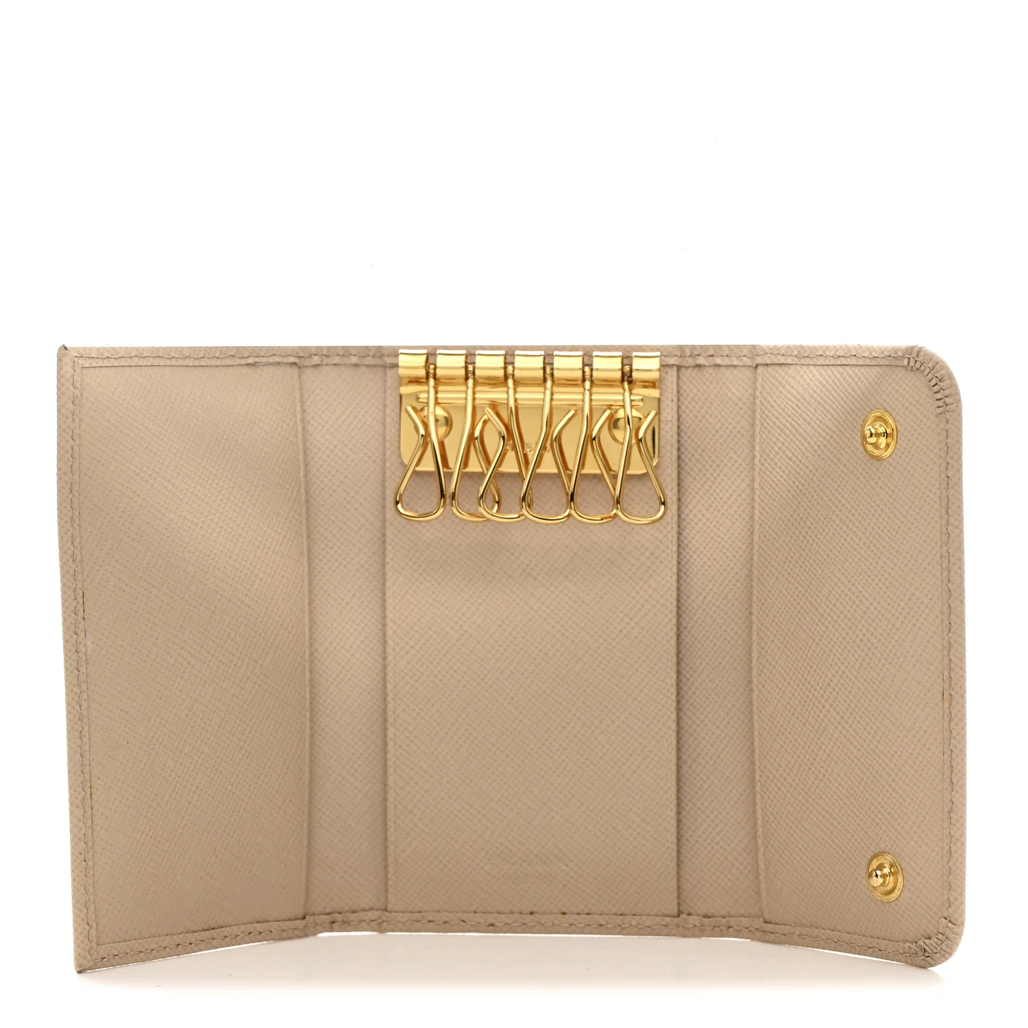 Saffiano Fiocco 6 Key Holder Cipria - Image 5