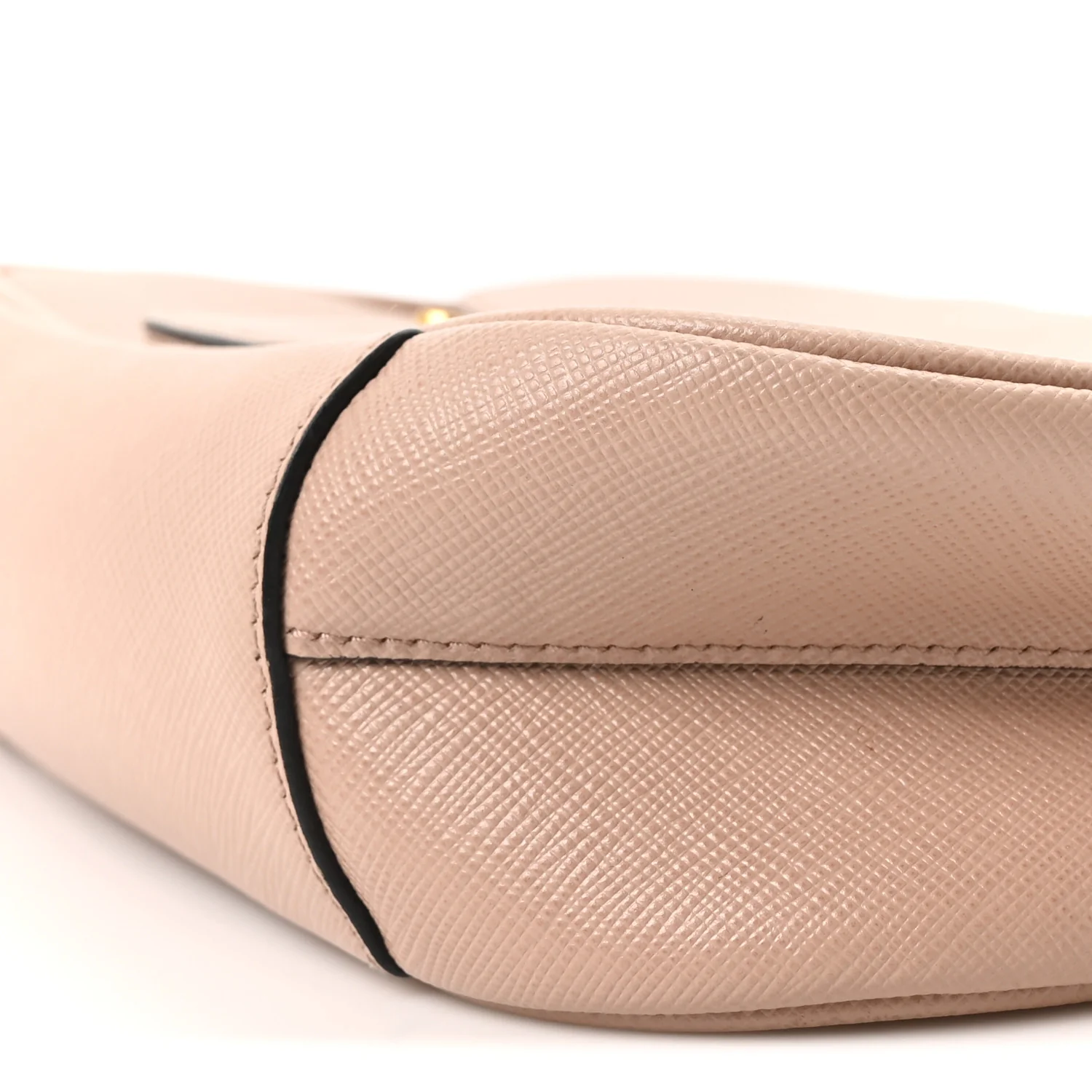 Saffiano Flap Shoulder Bag Cipria - Image 10