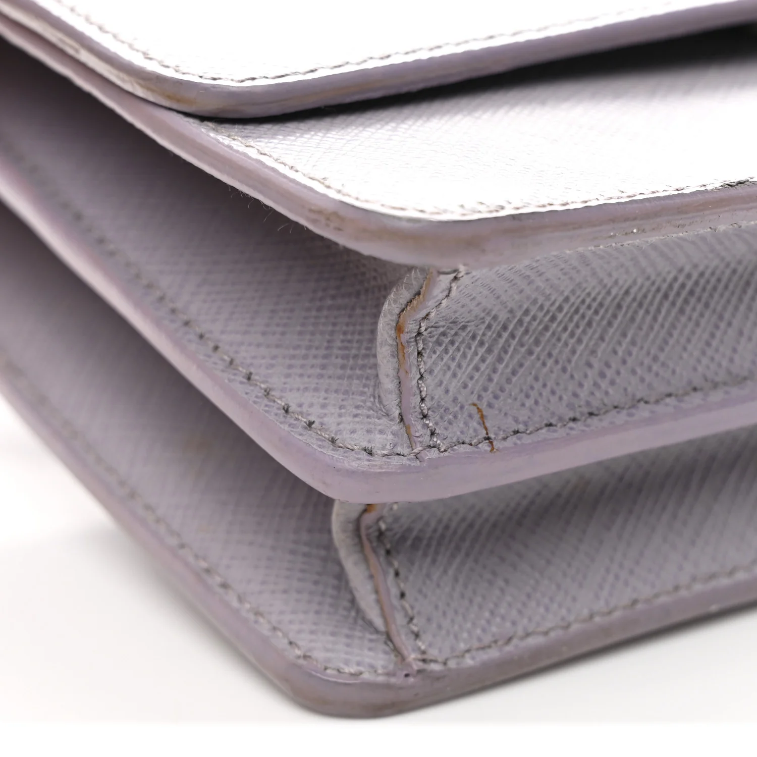 Saffiano Lux Crossbody Bag Glicine - Image 11