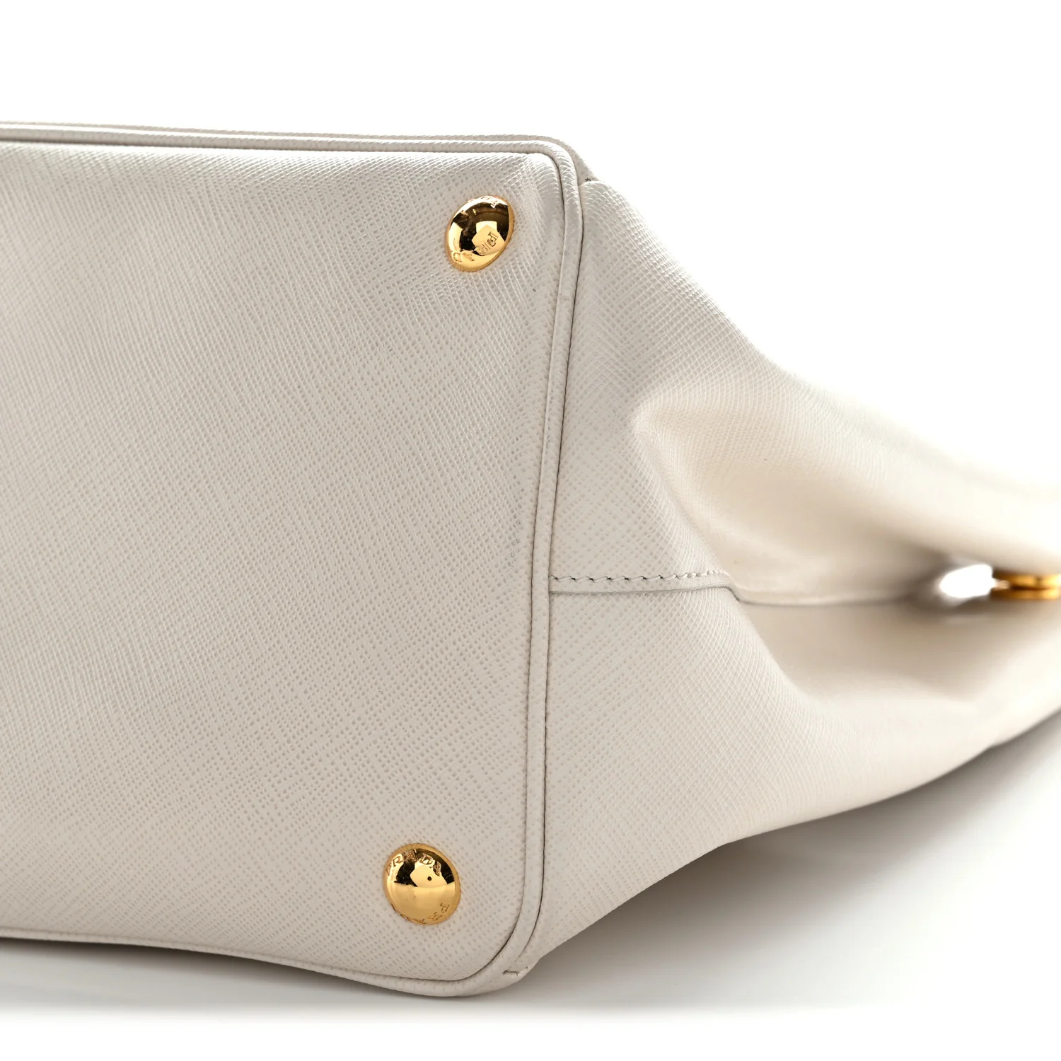 Saffiano Lux Large Galleria Double Zip Talco - Image 10