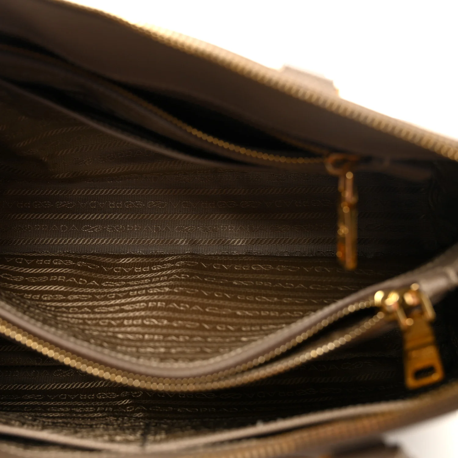 Saffiano Lux Large Promenade Tote Cammeo - Image 5
