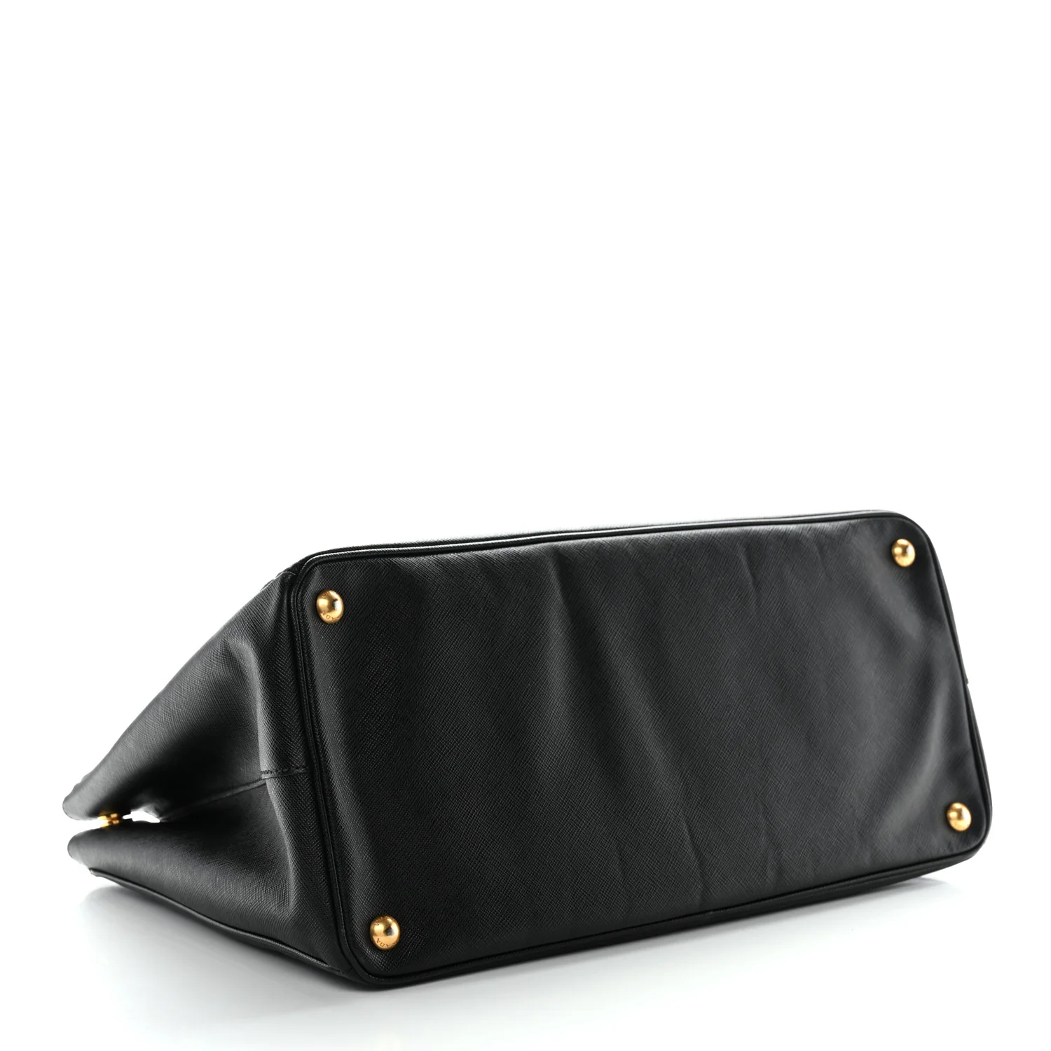 Saffiano Lux Large Tote Black - Image 4