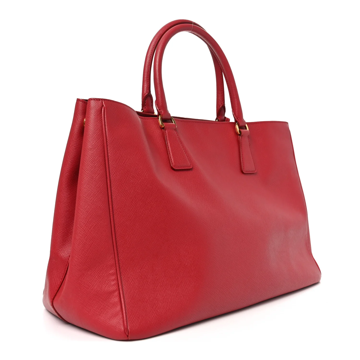 Saffiano Lux Large Tote Fuoco - Image 3