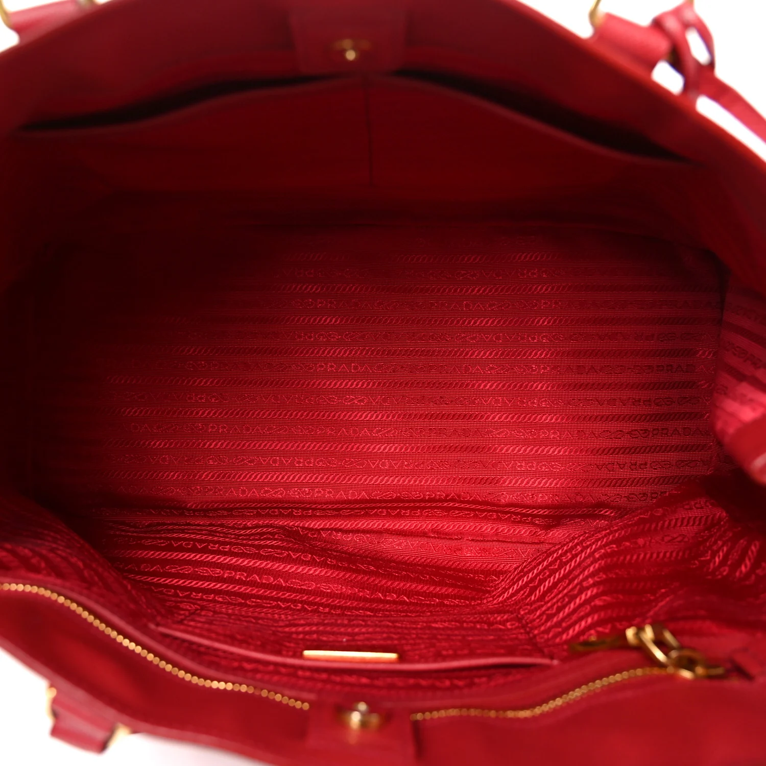 Saffiano Lux Large Tote Fuoco - Image 5
