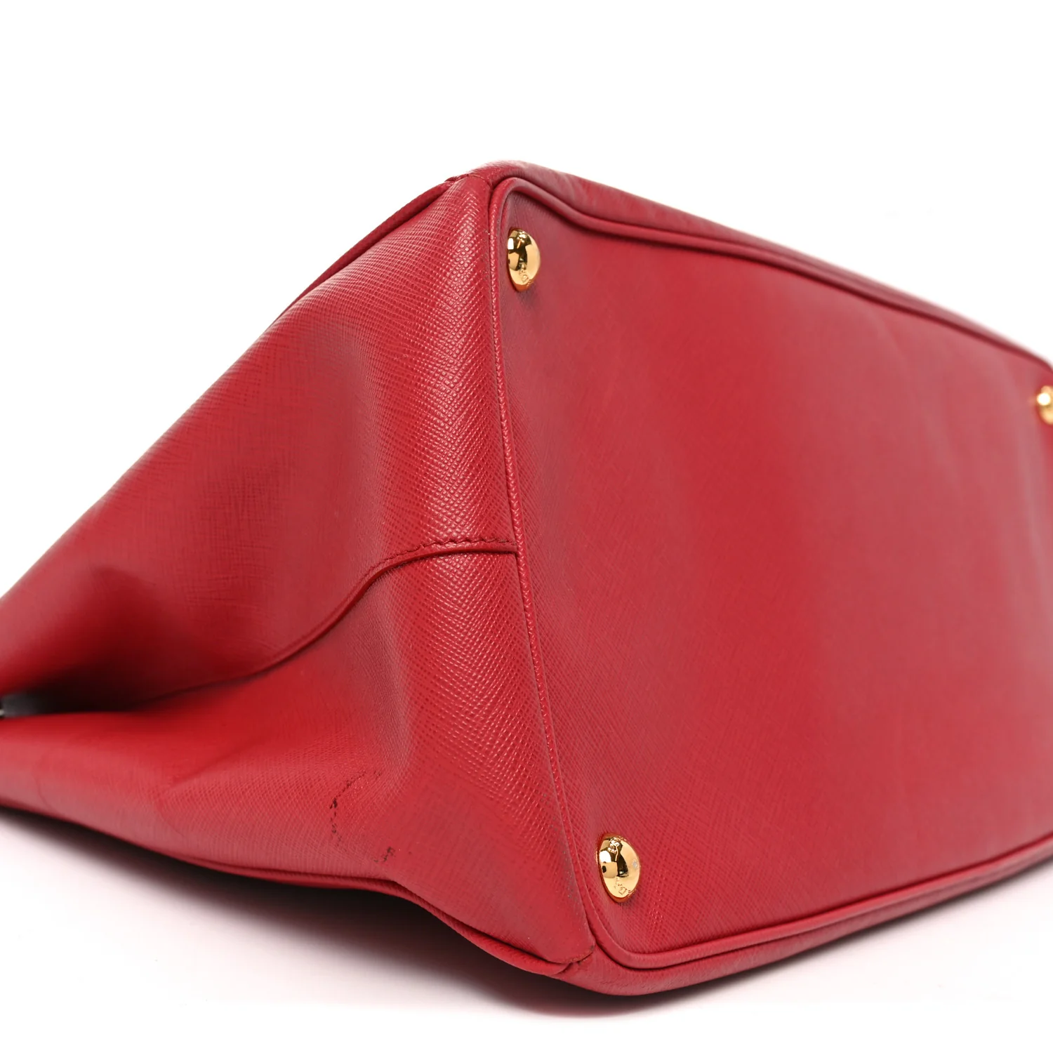 Saffiano Lux Large Tote Fuoco - Image 8