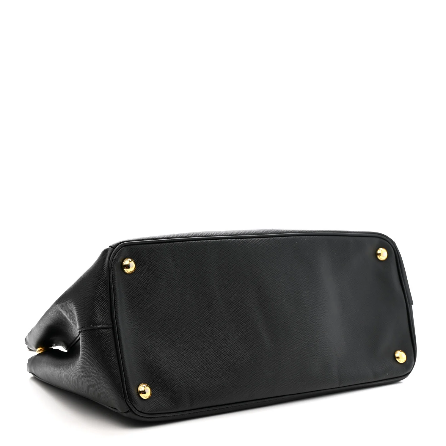 Saffiano Lux Medium Double Zip Black - Image 4