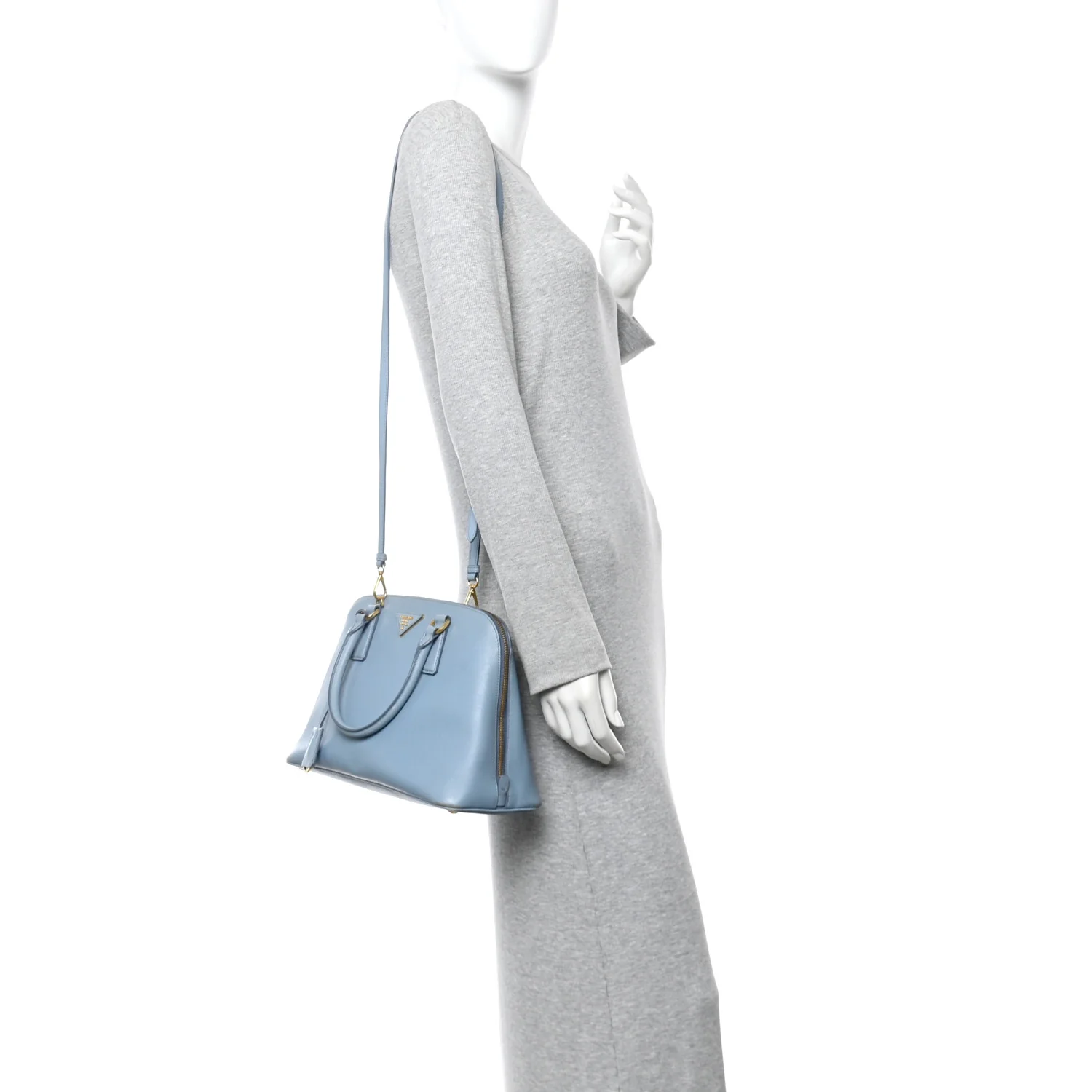 Saffiano Lux Medium Promenade Tote Astrale - Image 2