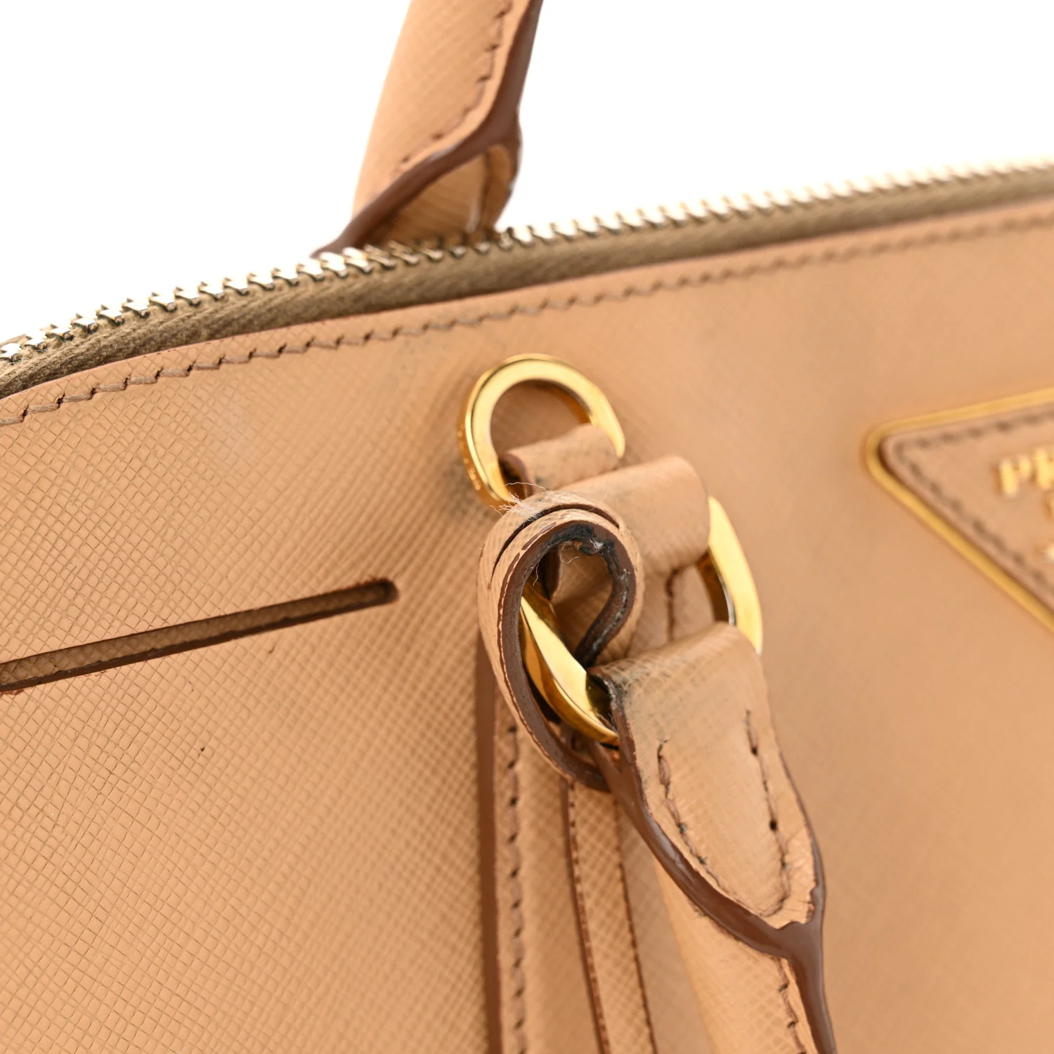 Saffiano Lux Medium Promenade Tote Sabbia - Image 14