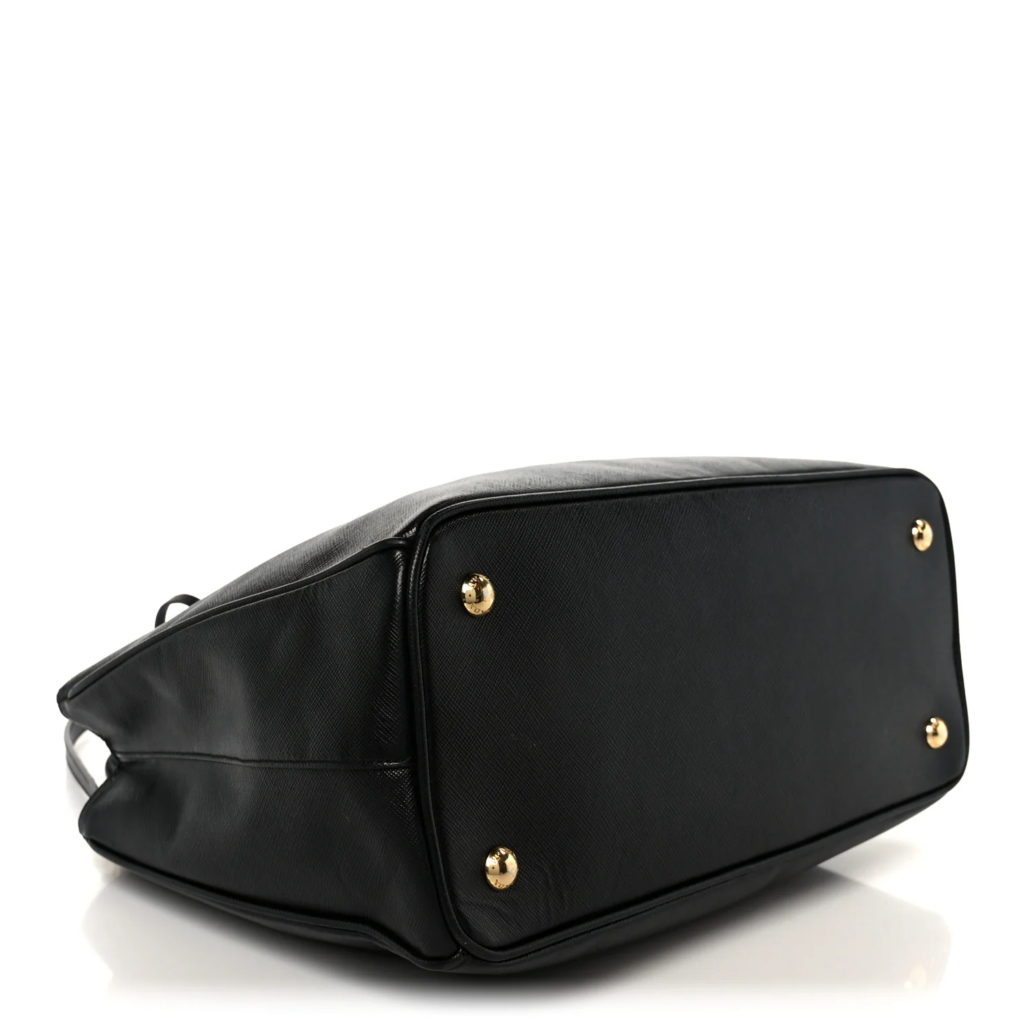 Saffiano Lux Medium Tote Black - Image 4