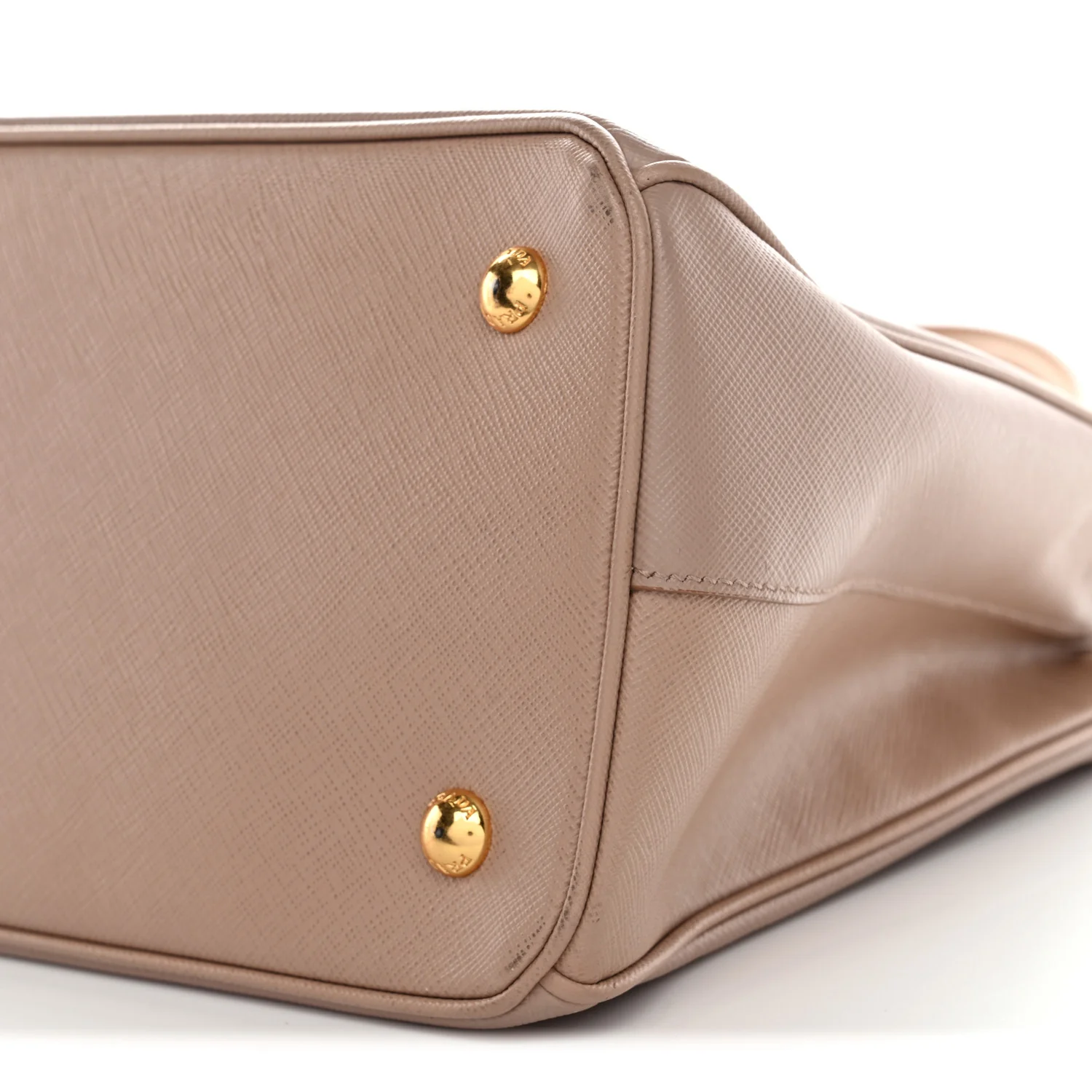Saffiano Lux Medium Tote Cammeo - Image 11