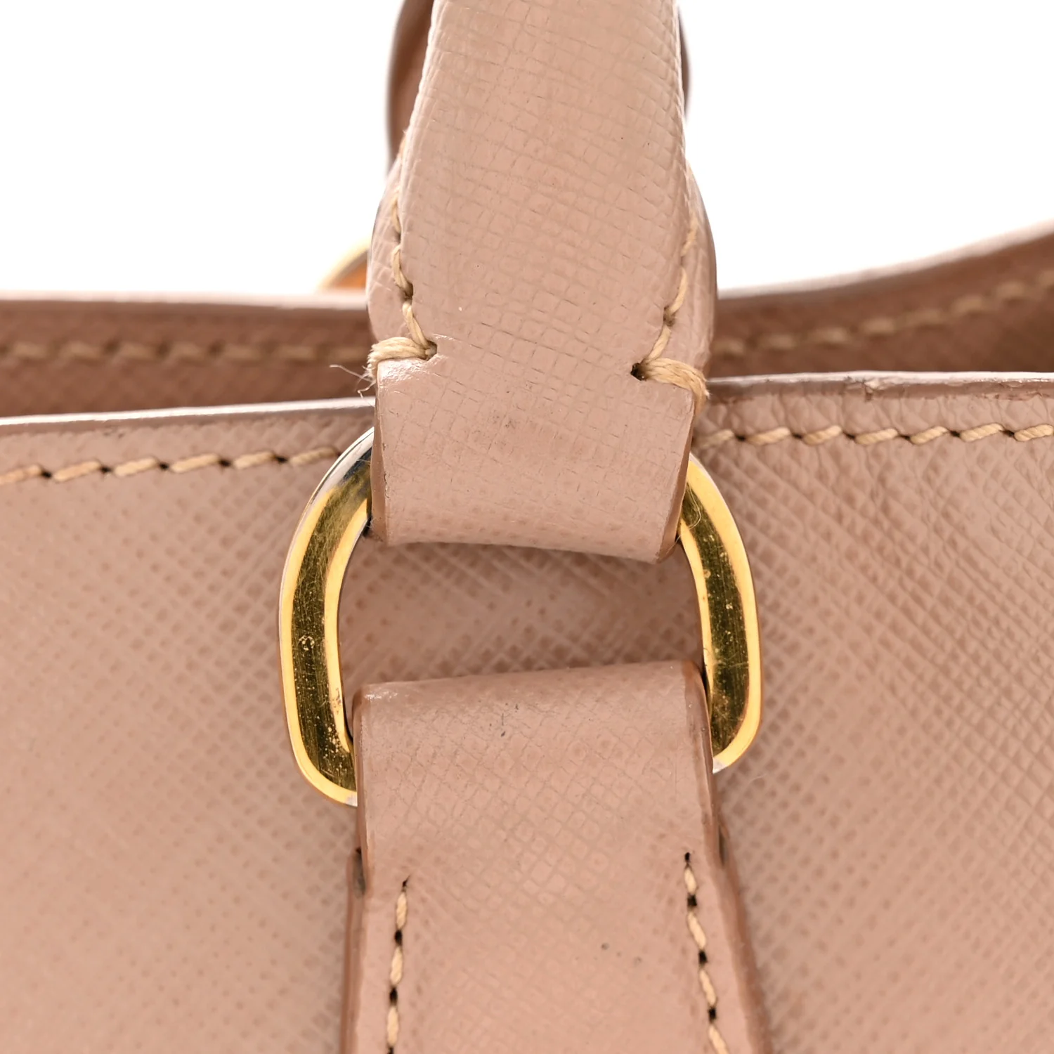 Saffiano Lux Medium Tote Cammeo - Image 35