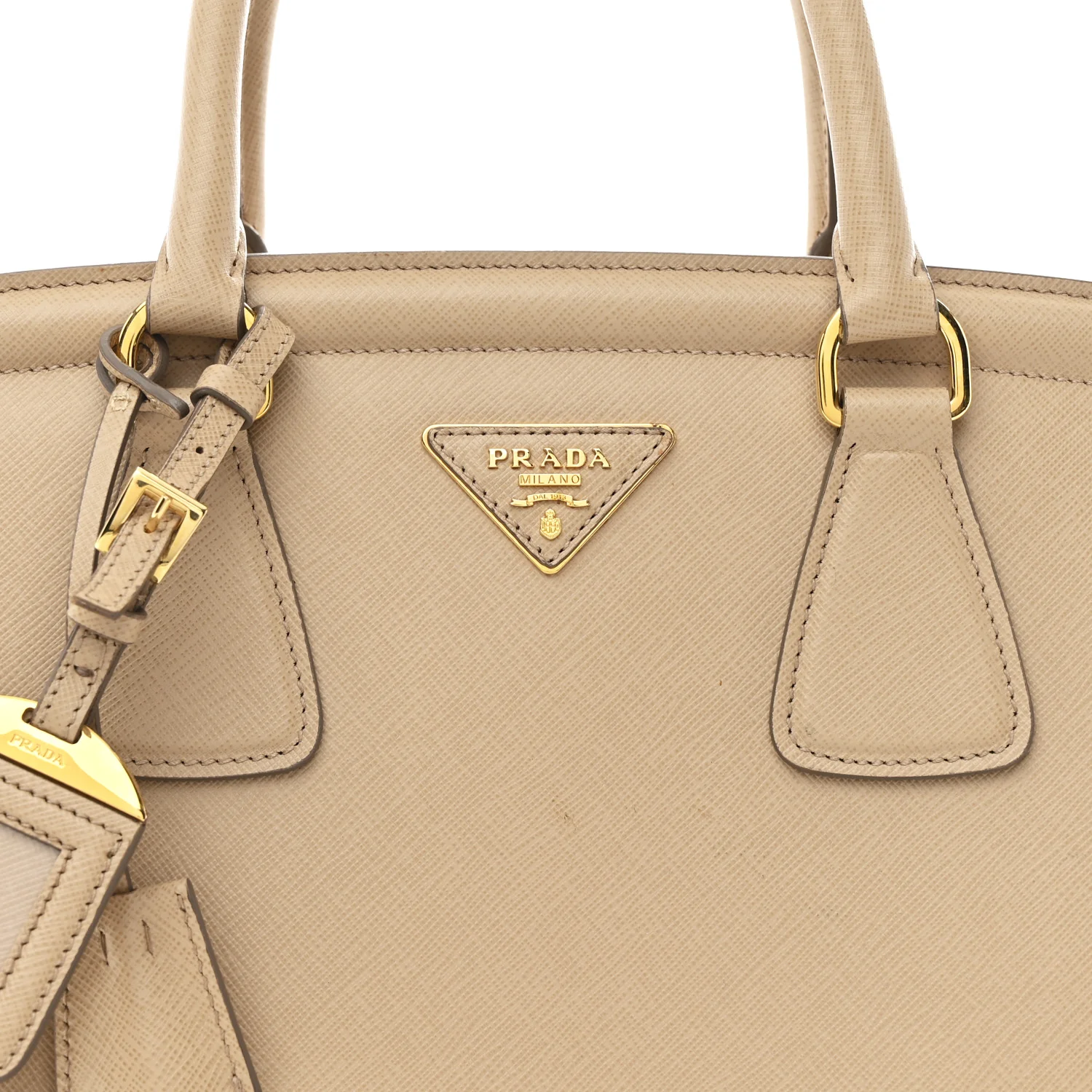 Saffiano Lux Parabole Tote Sabbia - Image 10