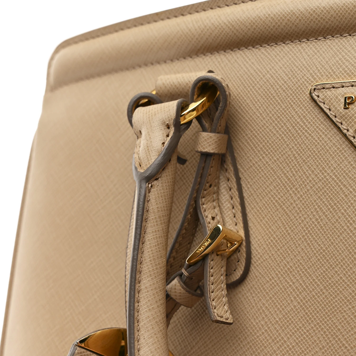 Saffiano Lux Parabole Tote Sabbia - Image 13