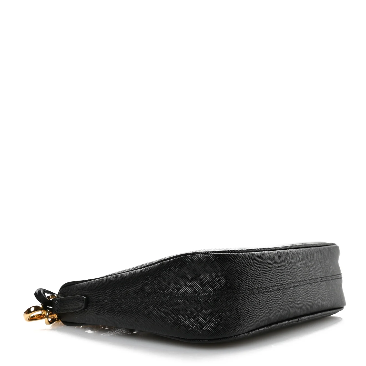 Saffiano Lux Re-Edition 2005 Shoulder Bag Black - Image 4