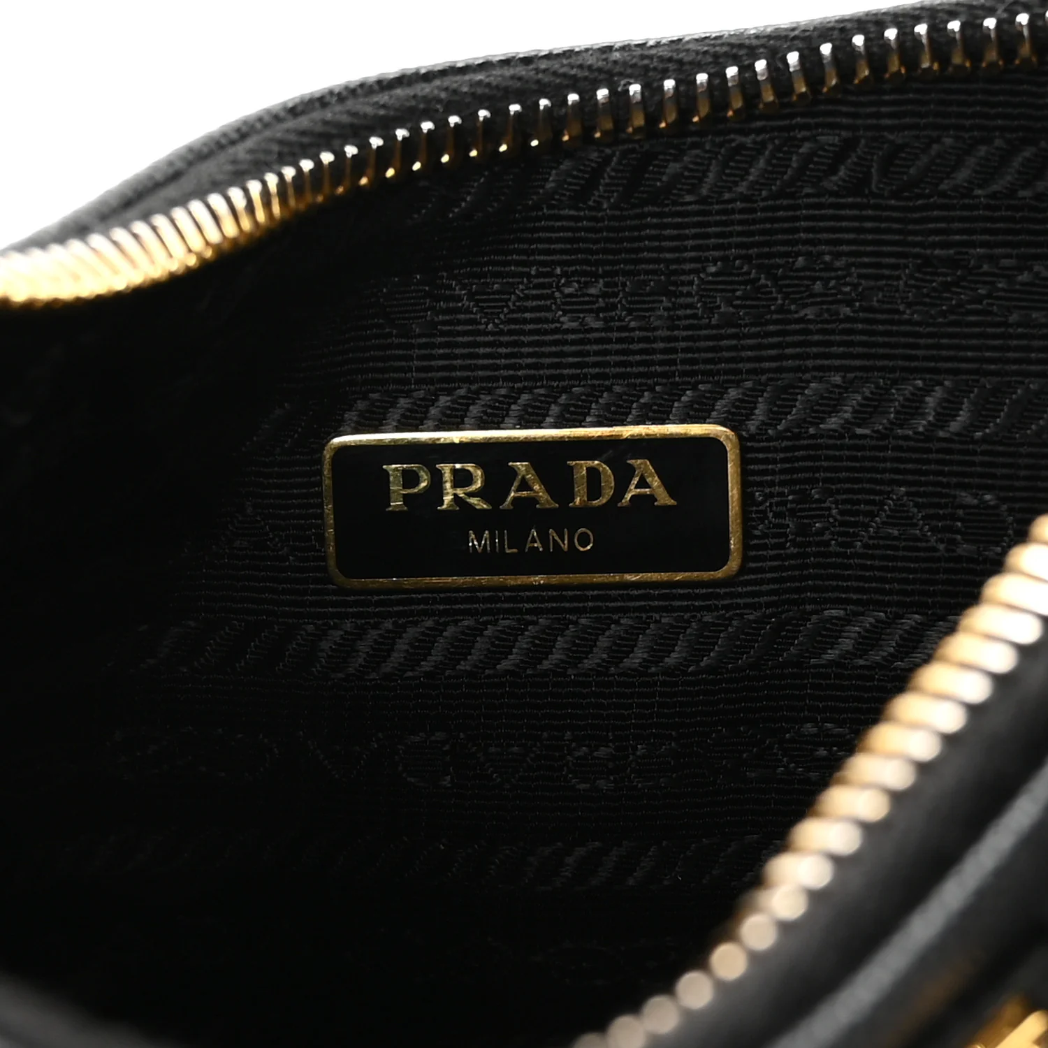 Saffiano Lux Re-Edition 2005 Shoulder Bag Black - Image 6