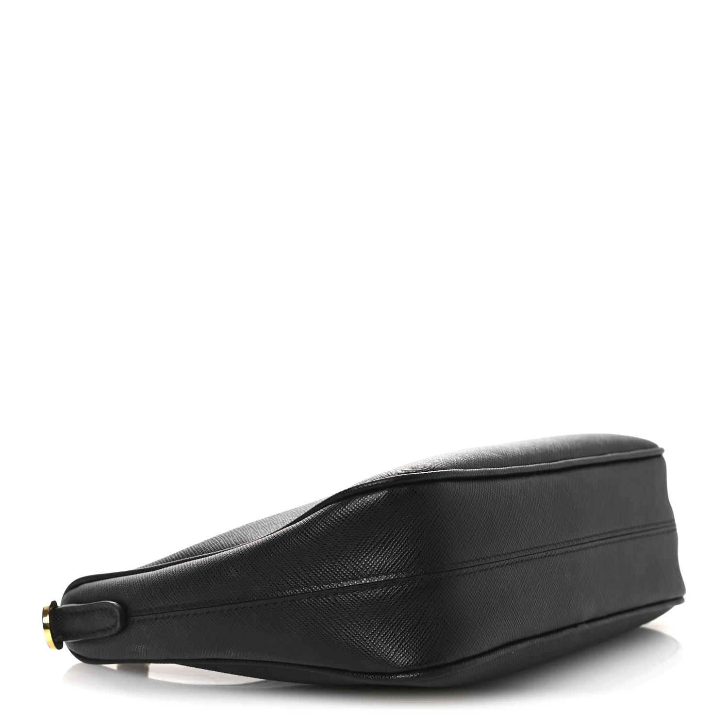 Saffiano Lux Re-Edition 2005 Shoulder Bag Black - Image 4