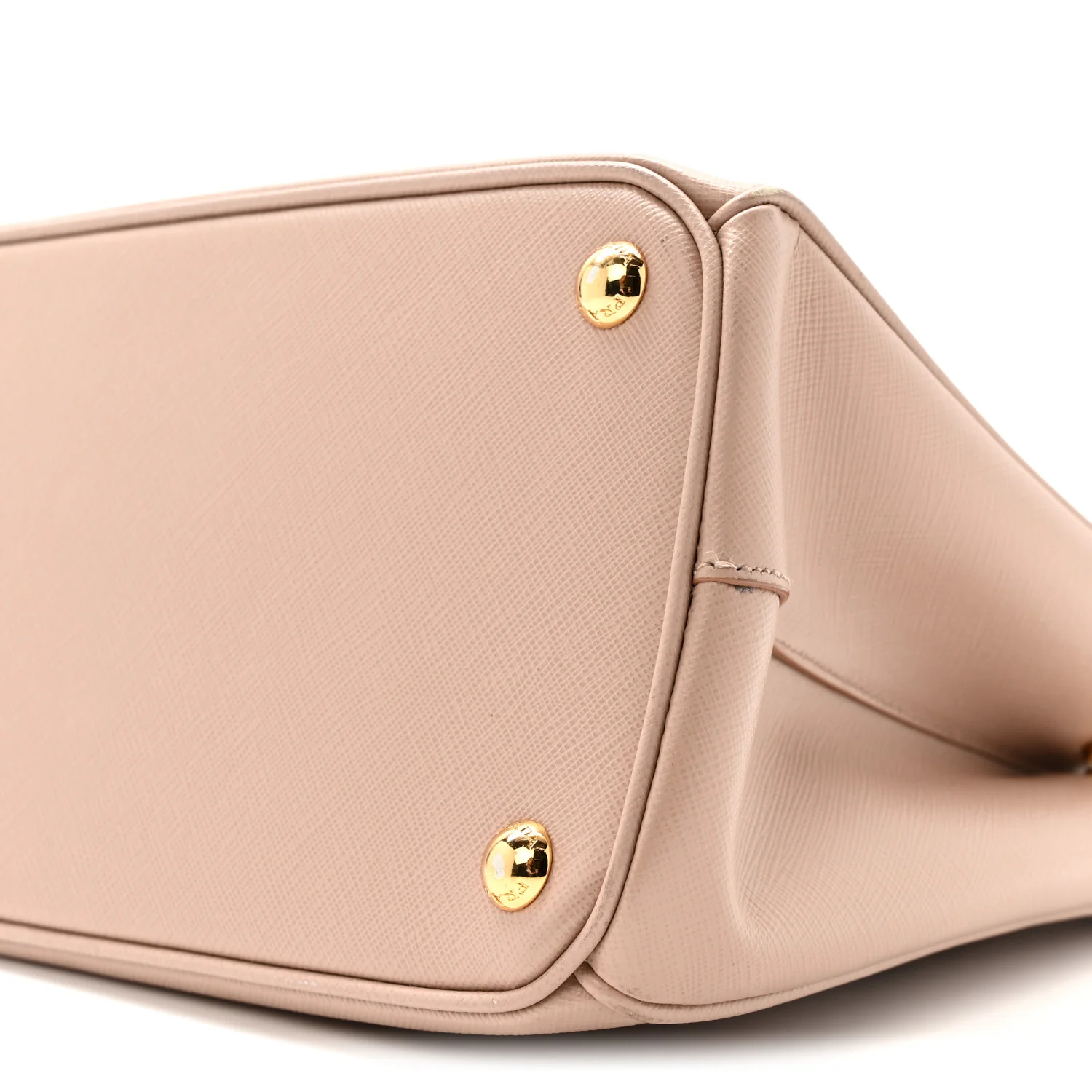 Saffiano Lux Small Galleria Double Zip Tote Cammeo - Image 10
