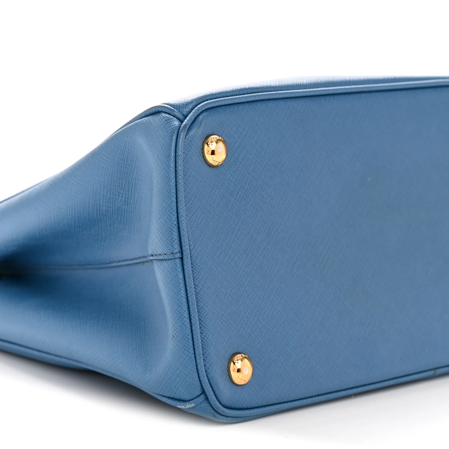 Saffiano Lux Small Galleria Double Zip Tote Cobalto - Image 10