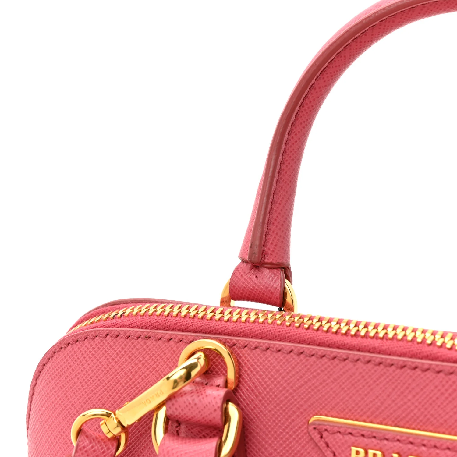 Saffiano Lux Small Promenade Tote Peonia - Image 12