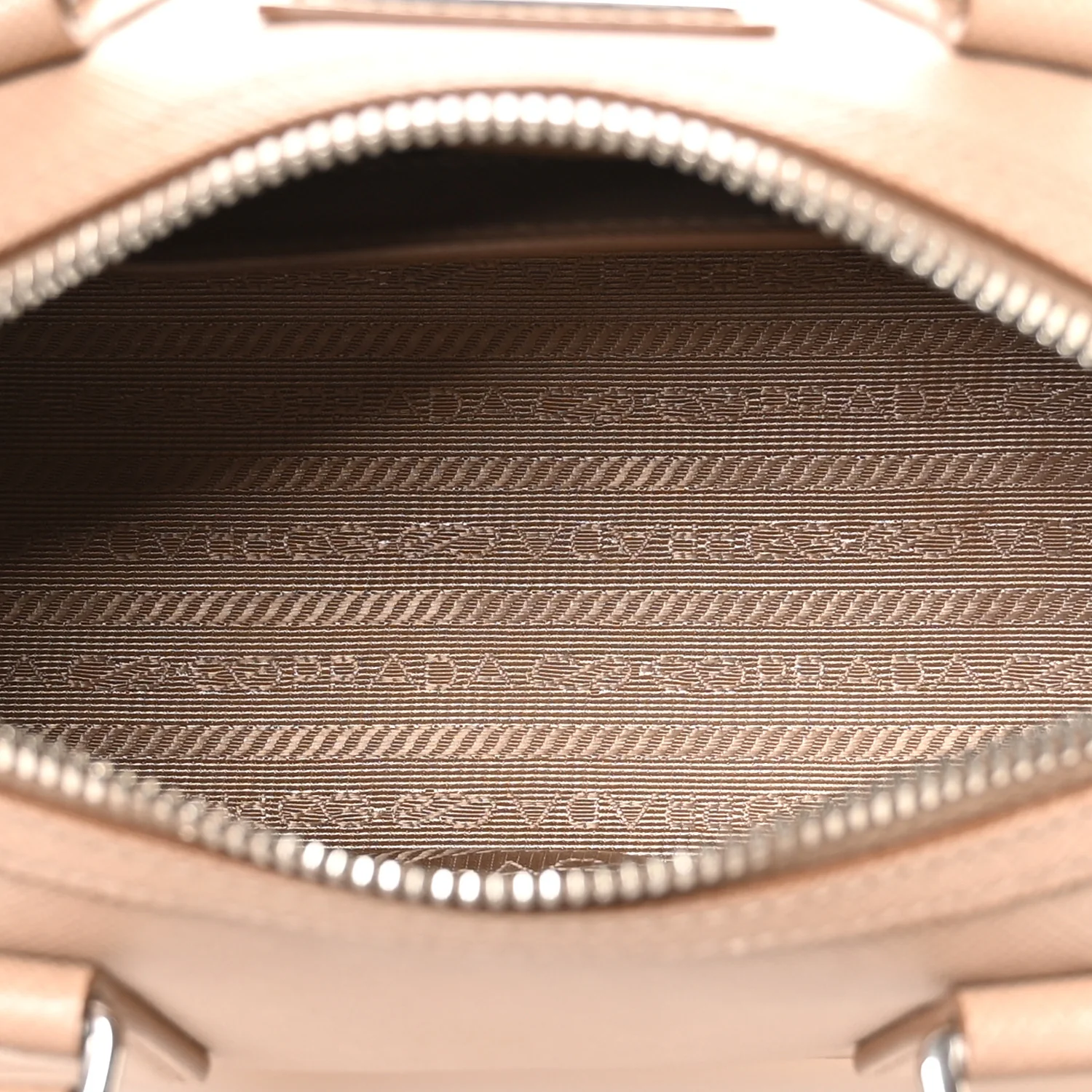 Saffiano Lux Top Handle Crossbody Bag  Cammeo - Image 5