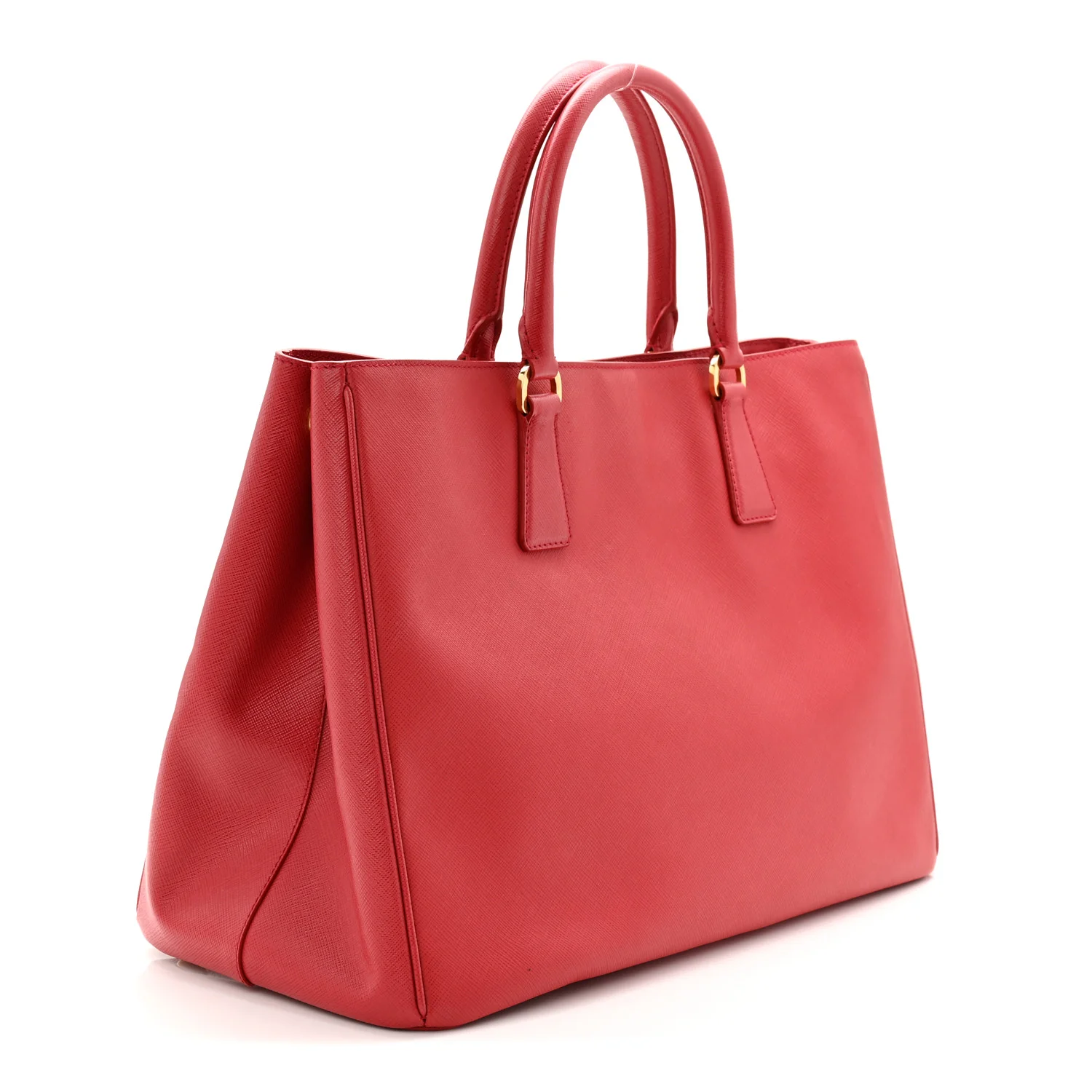 Saffiano Lux Tote Large Fuoco - Image 3