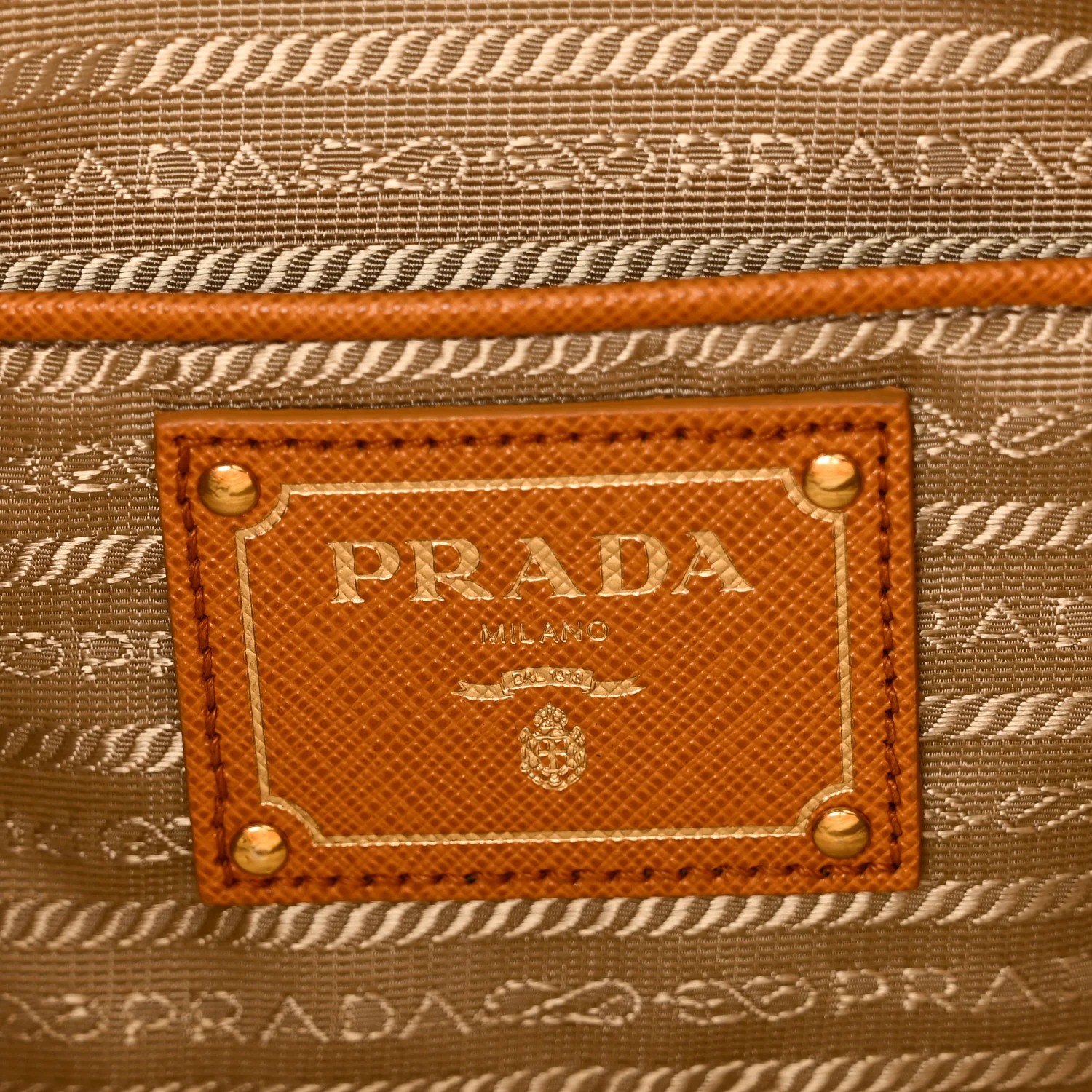 Saffiano Lux Tote Ocra - Image 6