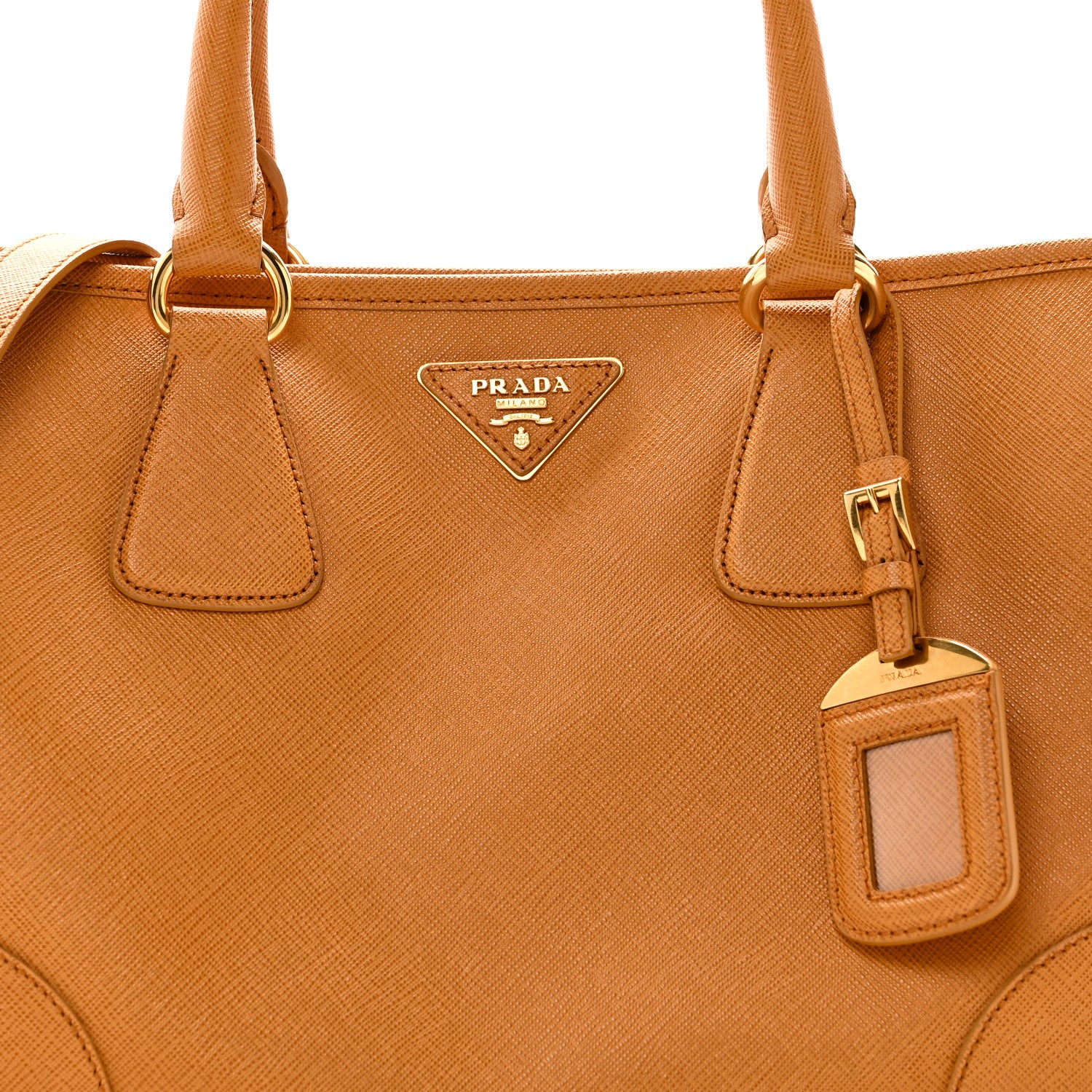 Saffiano Lux Tote Ocra - Image 7