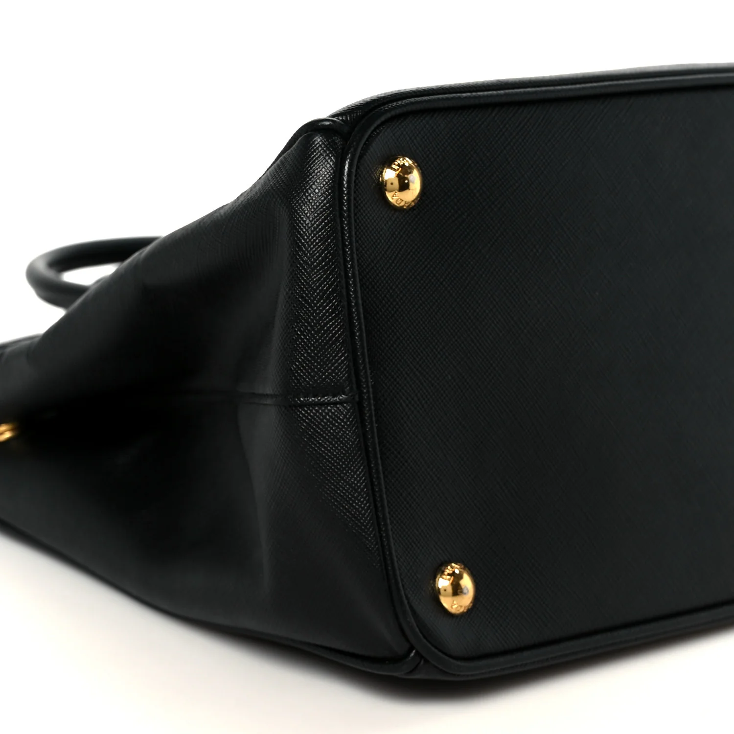 Saffiano Medium Galleria Double Zip Tote Black - Image 10