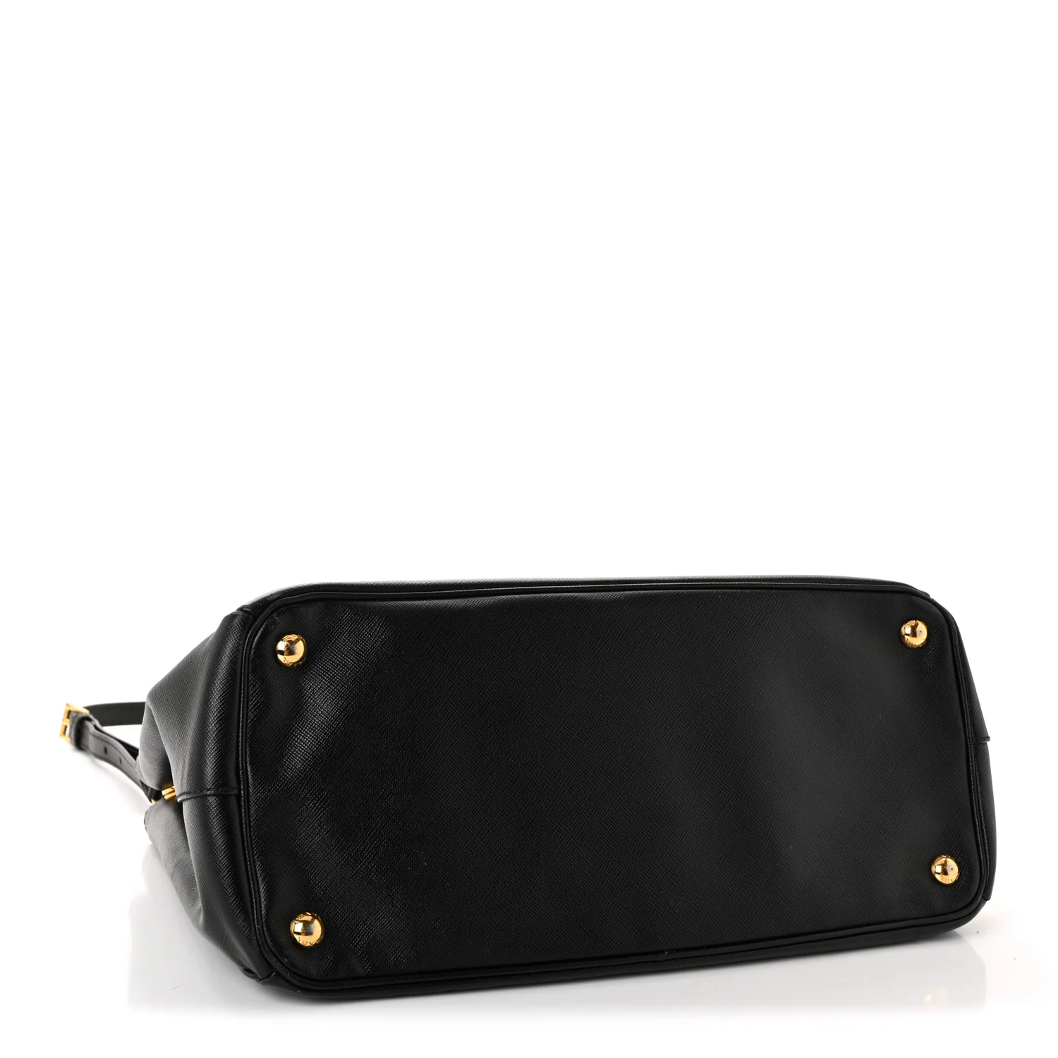 Saffiano Medium Galleria Double Zip Tote Black - Image 4