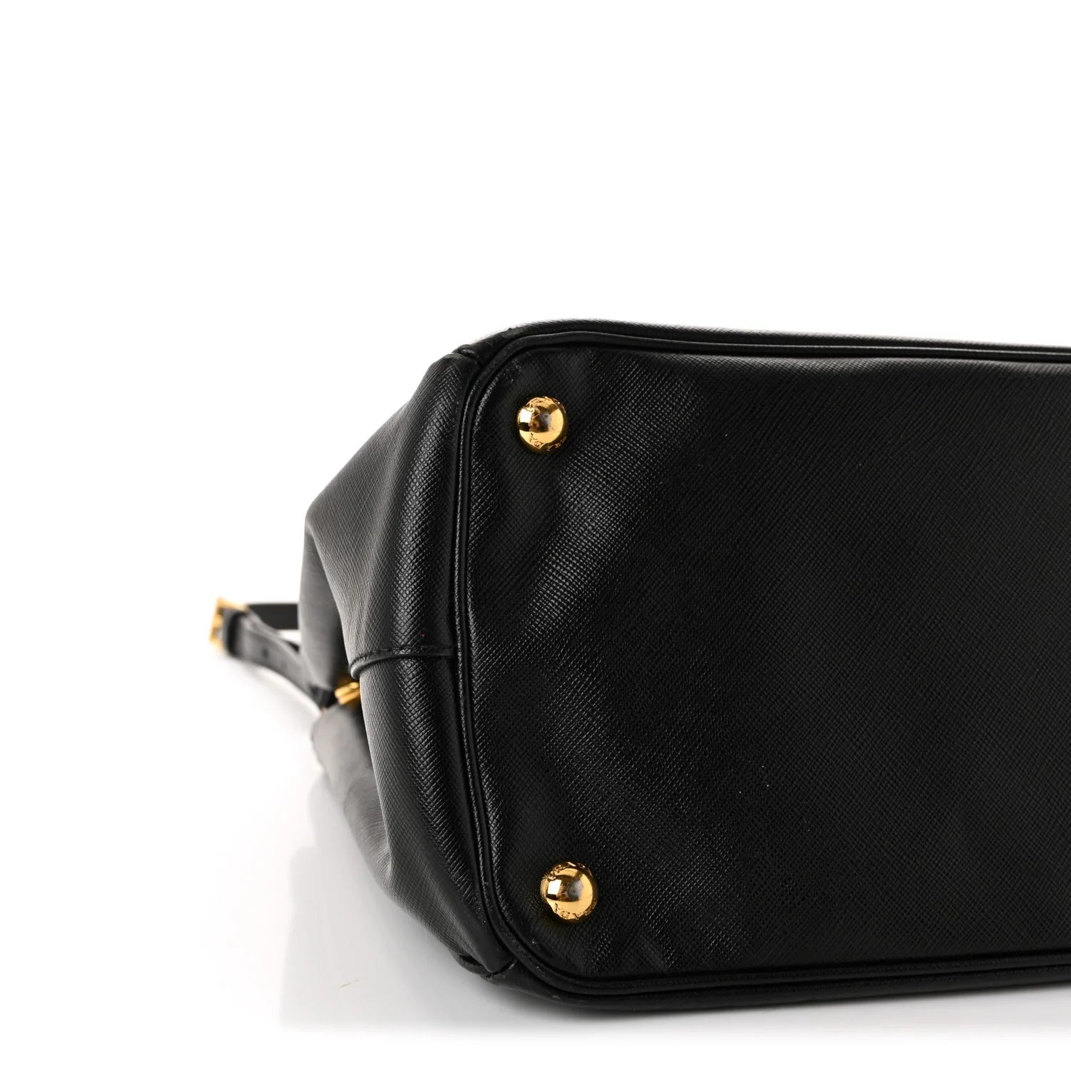 Saffiano Medium Galleria Double Zip Tote Black - Image 8