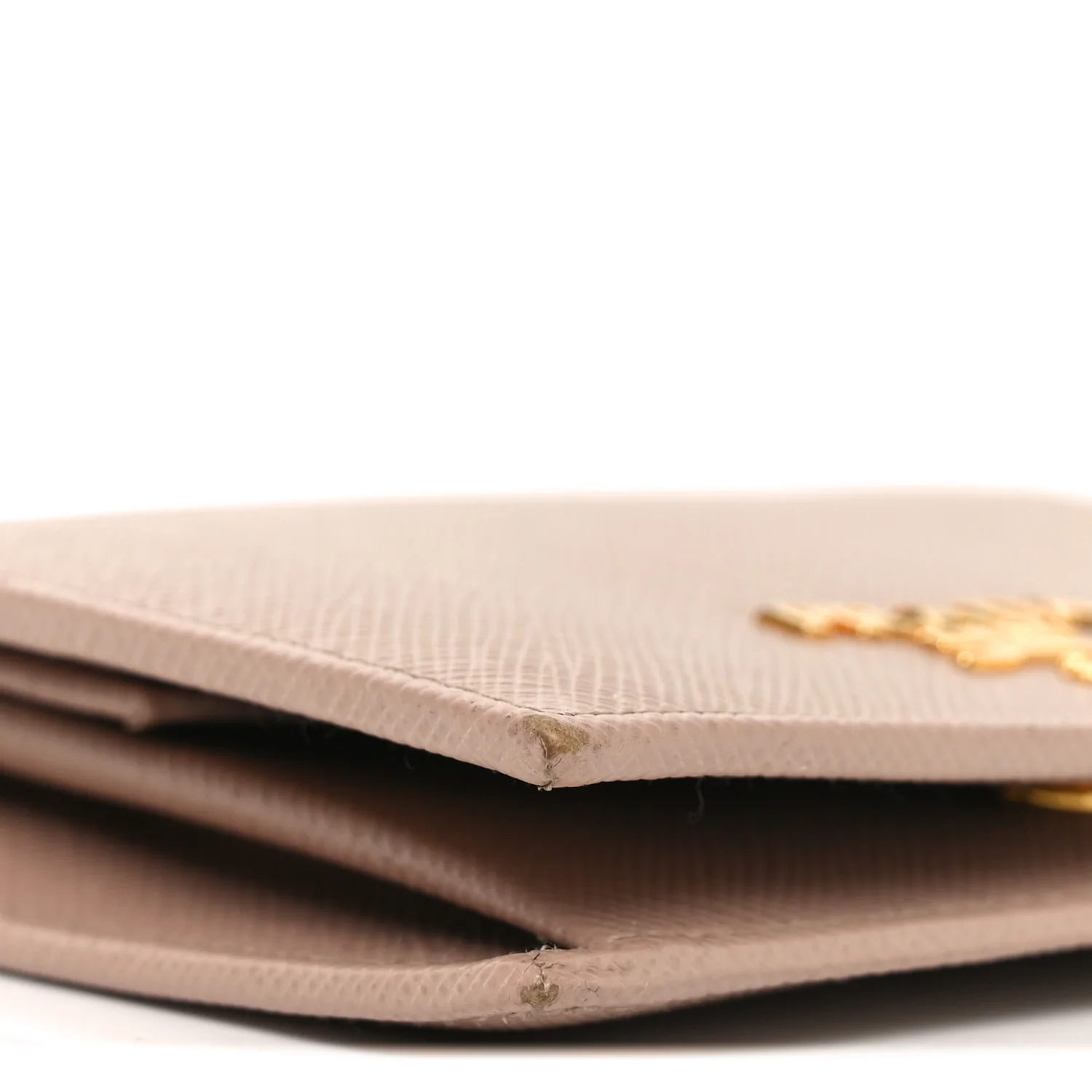 Saffiano Metal Bi-Fold Wallet Cammeo - Image 7